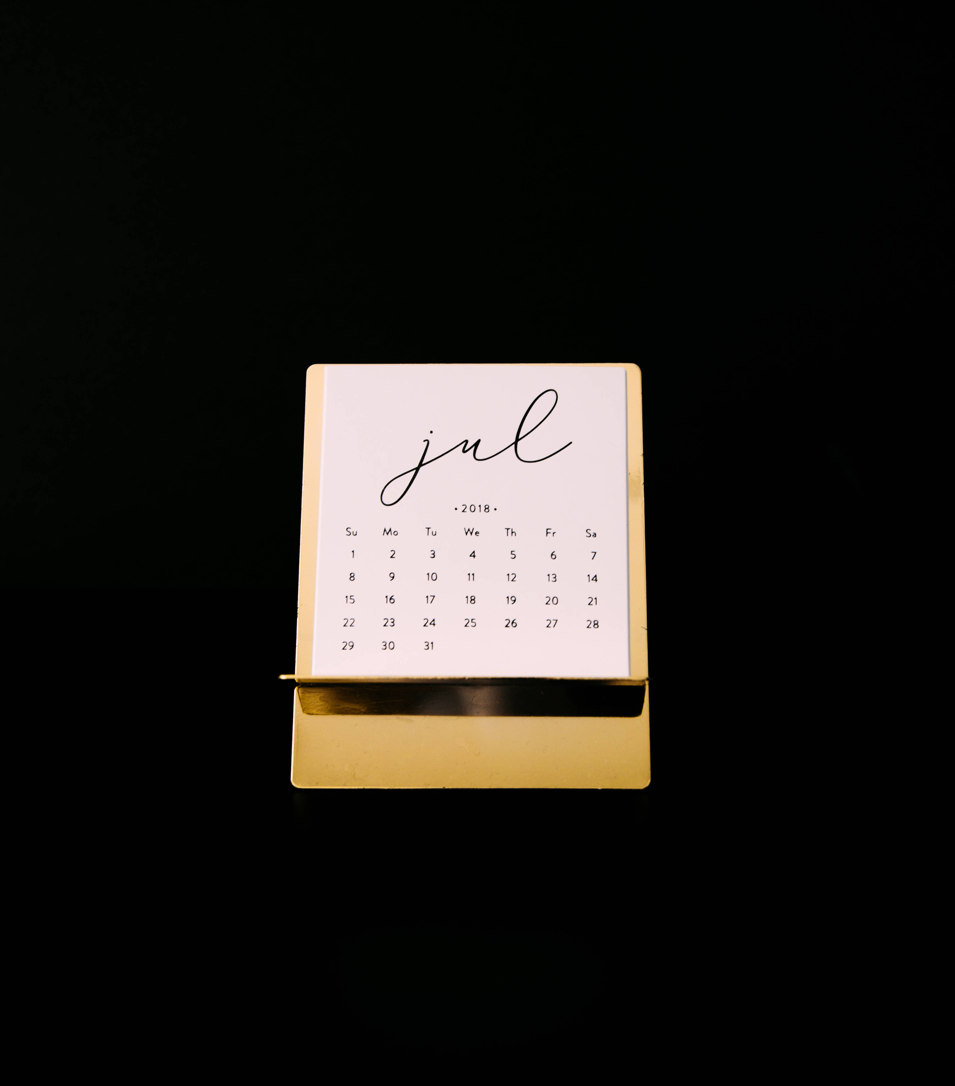 Hold styr på vigtige datoer i juli Wallpapers