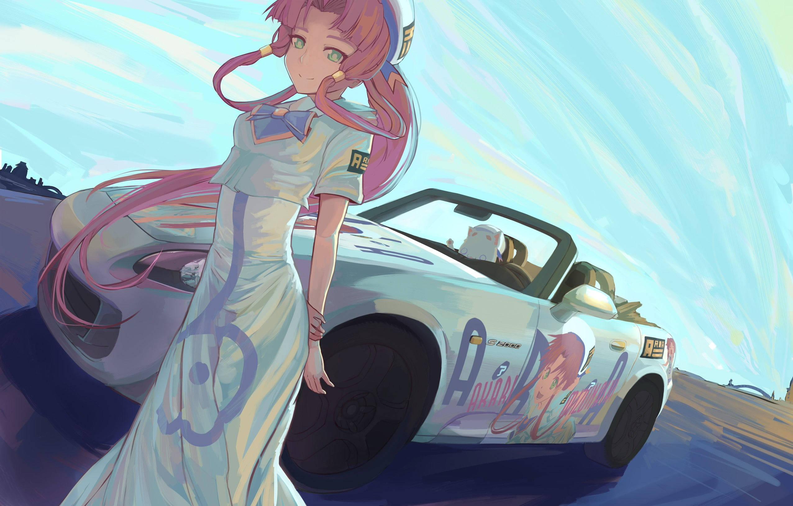 Honda S2000 Anime Bil Wallpapers