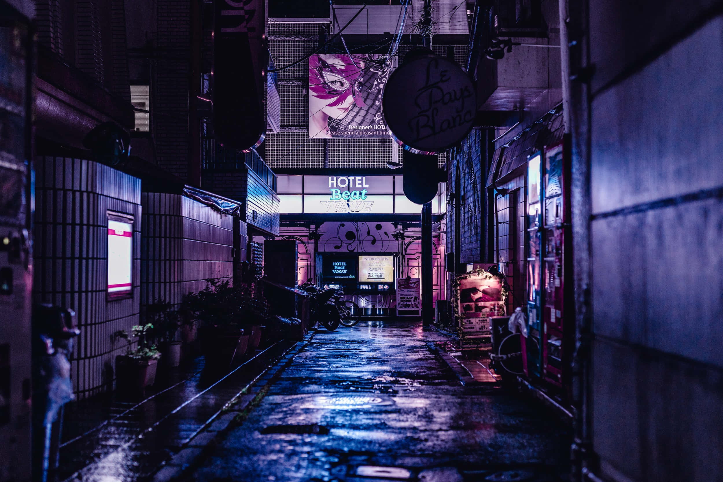 Hotel Beat Wave Alley Baggrund Wallpapers