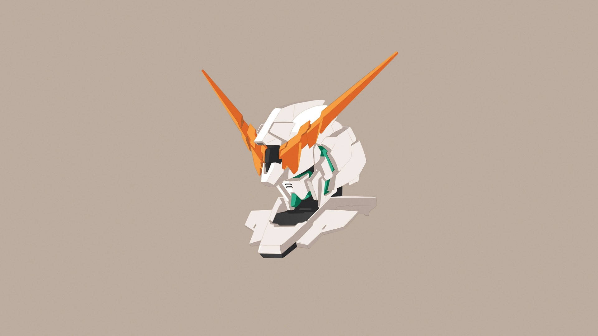 Hoved af Mobile Suit Gundam Wallpapers