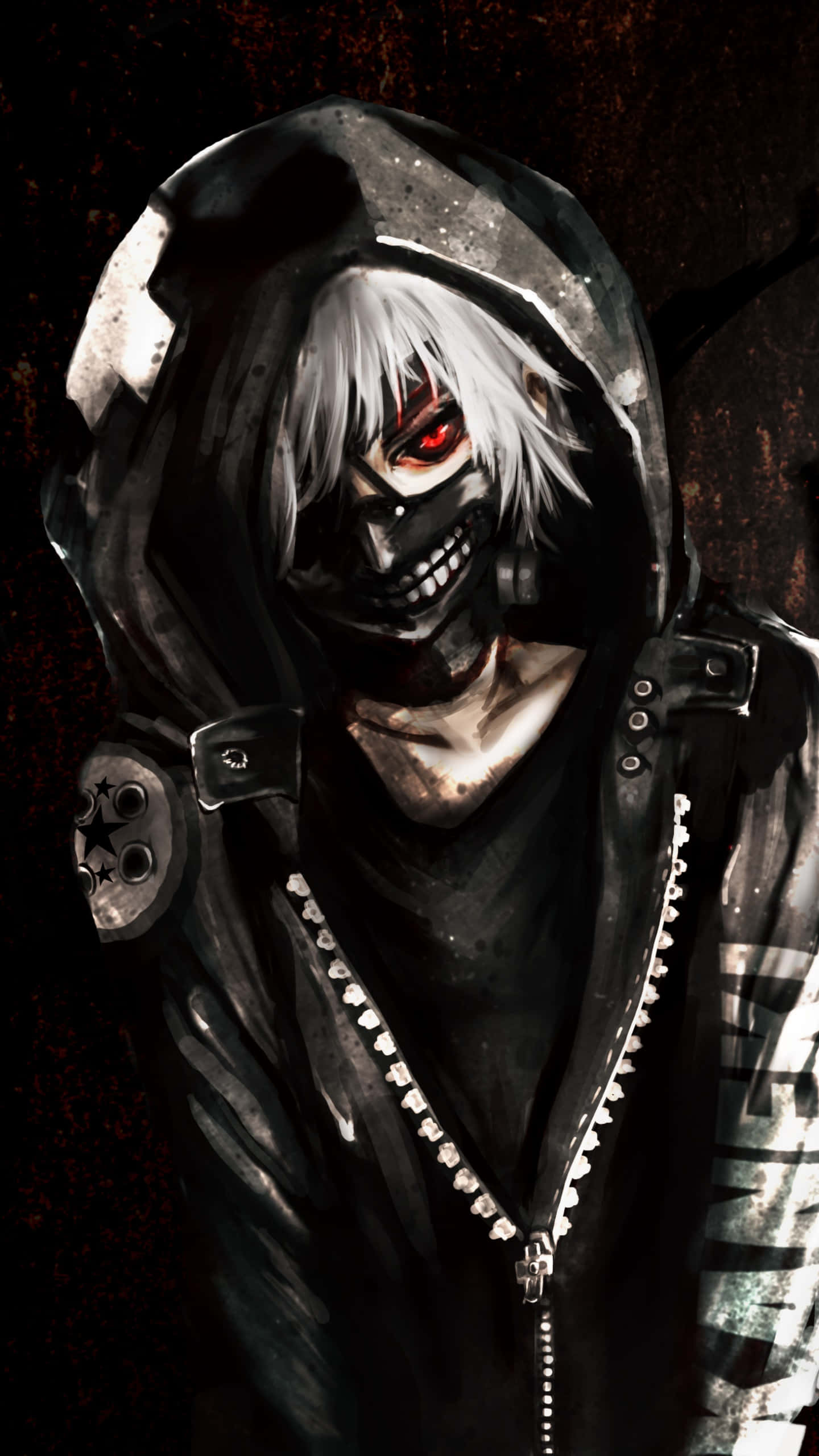 Hovedpersonen i cyberpunk-animeen Tokyo Ghoul Wallpapers