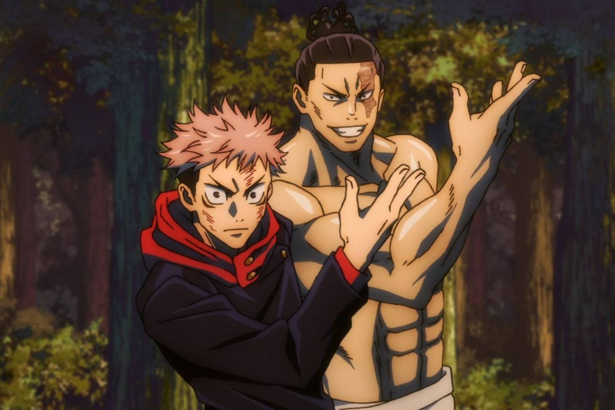 Hovedpersonerne i animeen - Jujutsu Kaisen Wallpapers