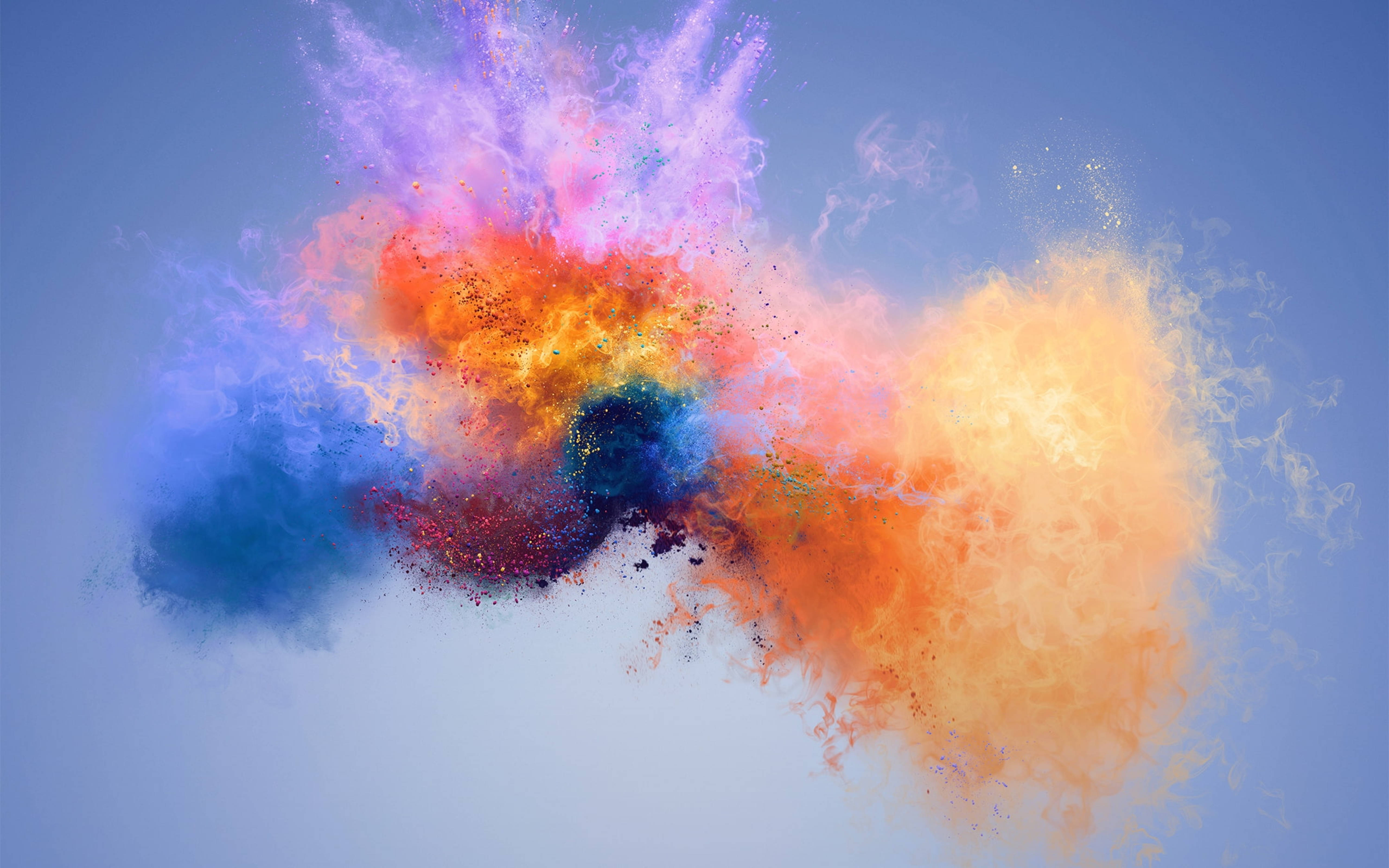 Huawei farverigt splash Wallpapers