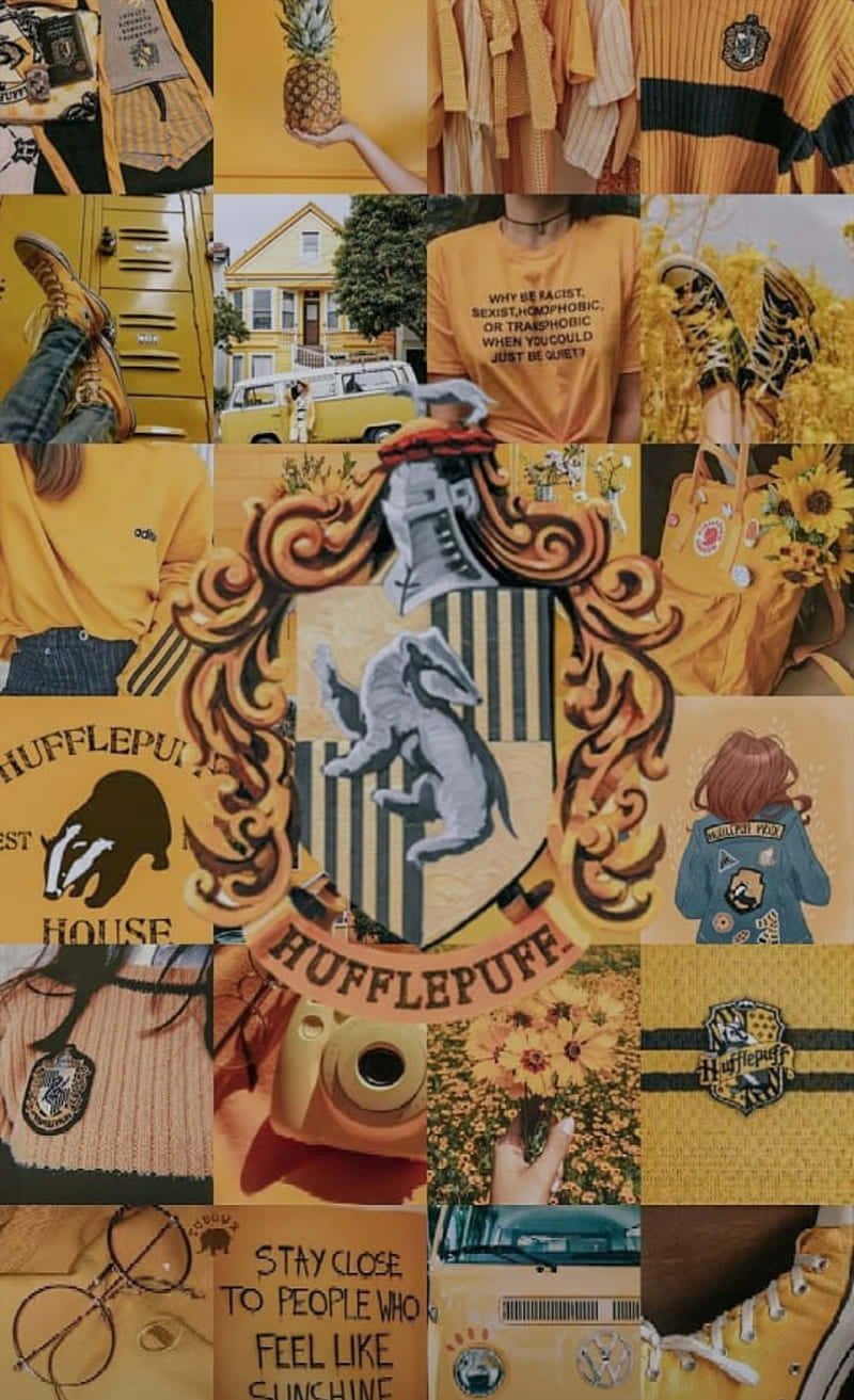 Hufflepuff Husstolthed - Hogwarts Skole for Hekseri og Trolddom Wallpapers