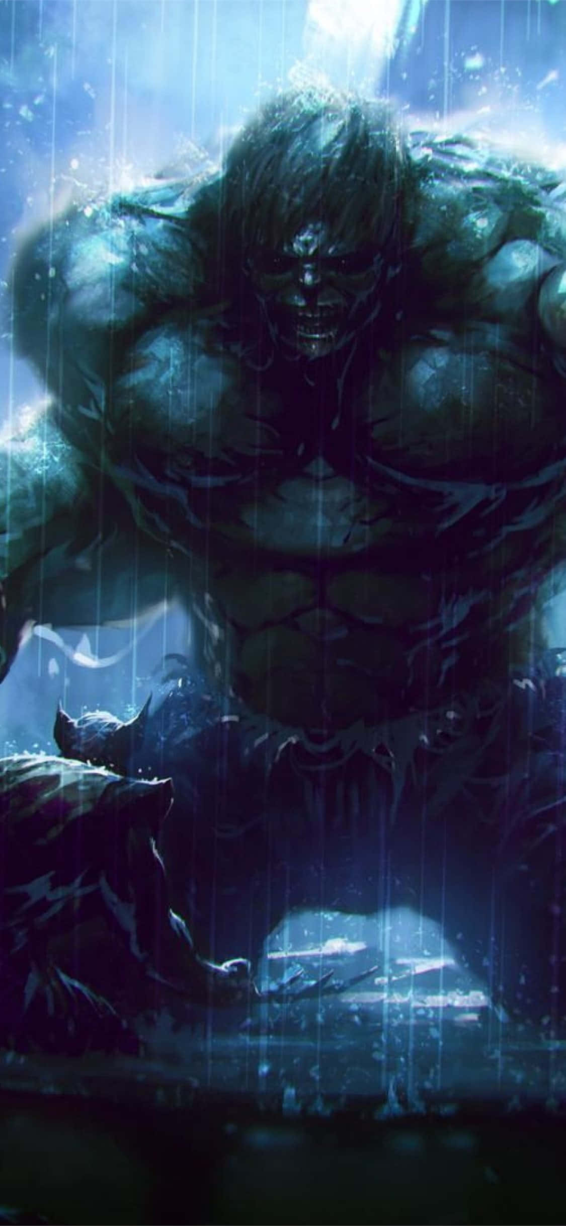 " Hulk smadrer sig vej til retfærdighed!" Wallpapers