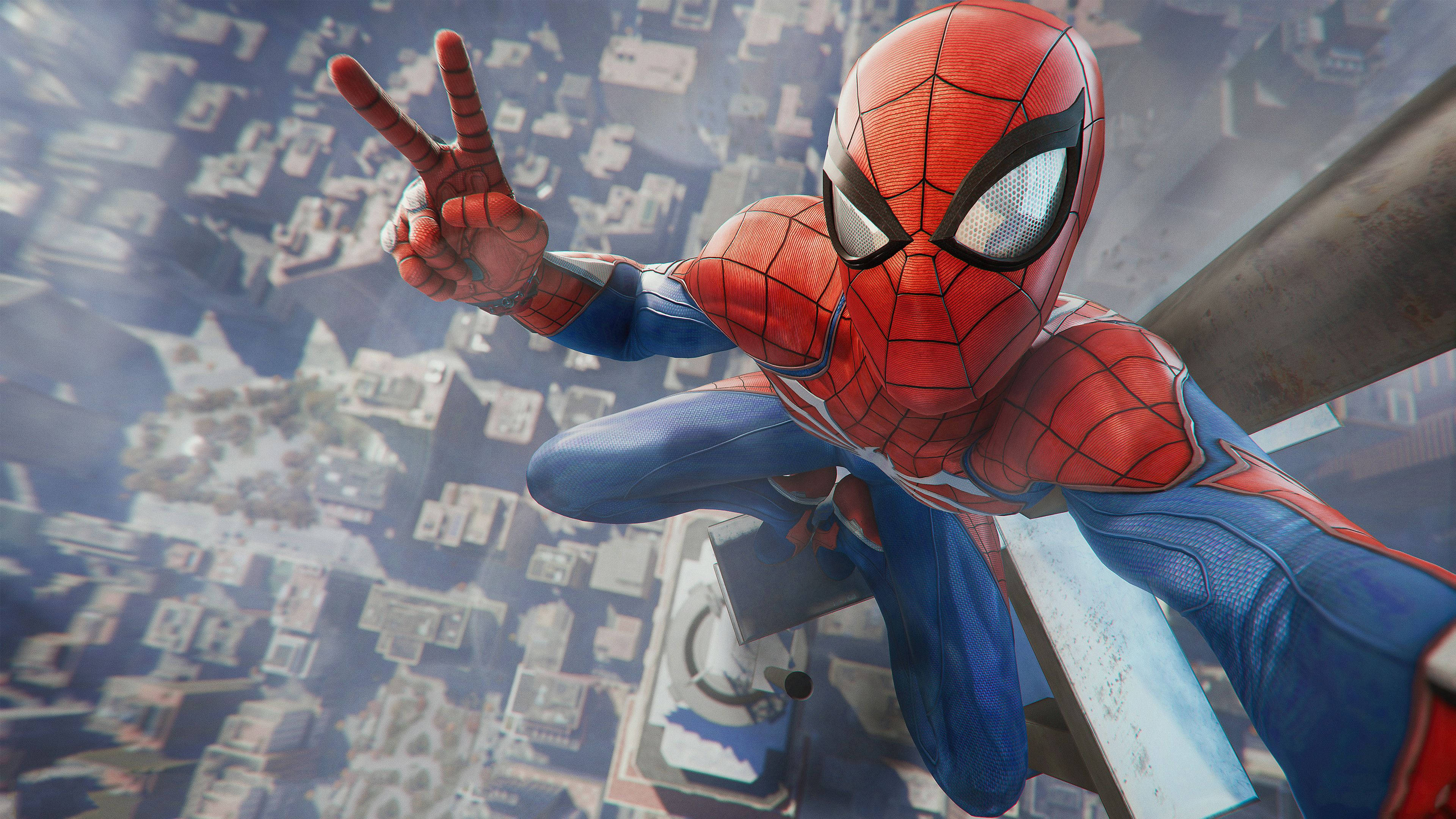 Hvem sagde, at superhelte ikke tager selfies? Wallpapers