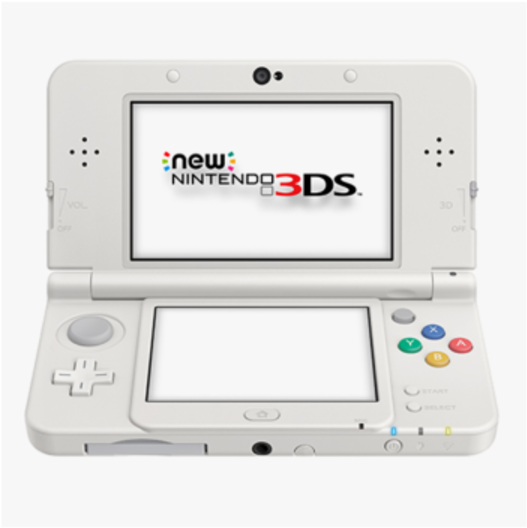 Hvid åben New Nintendo 3DS Wallpapers