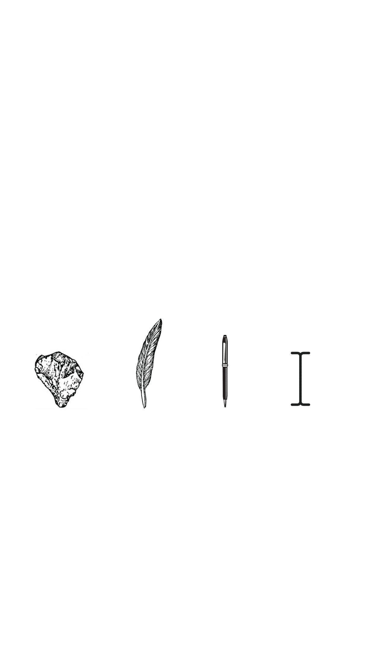 Hvid minimalistisk æstetik Wallpapers