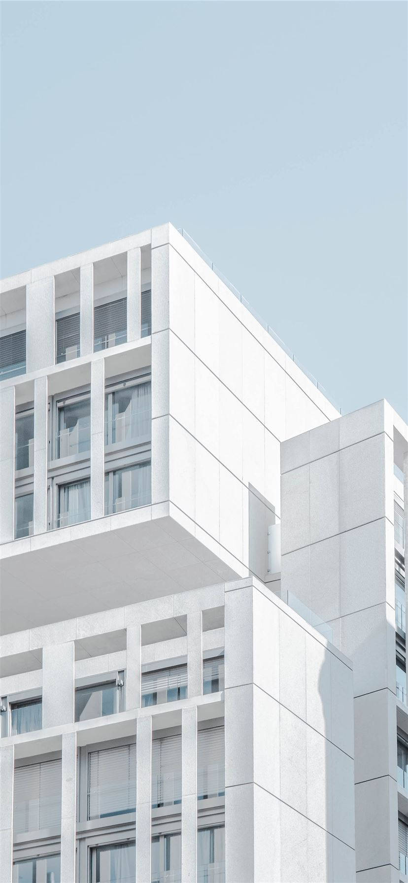 Hvid Moderne Bygning iPhone Wallpapers