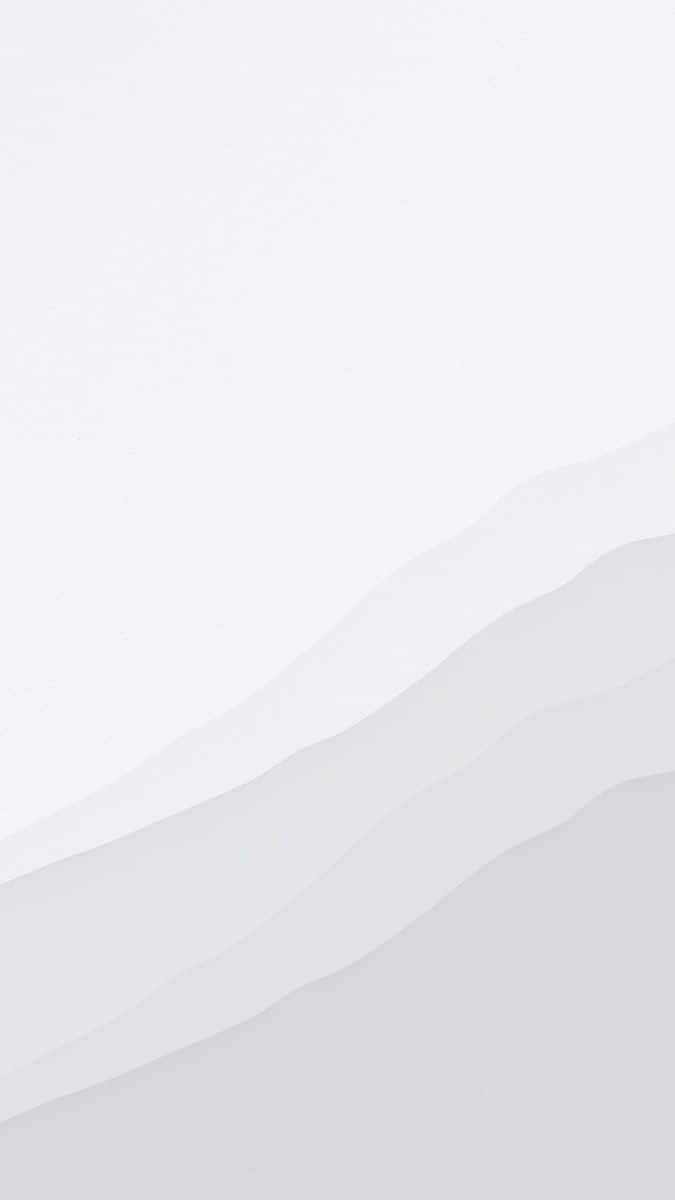 Hvid og lysegrå iPhone-bølge Wallpapers