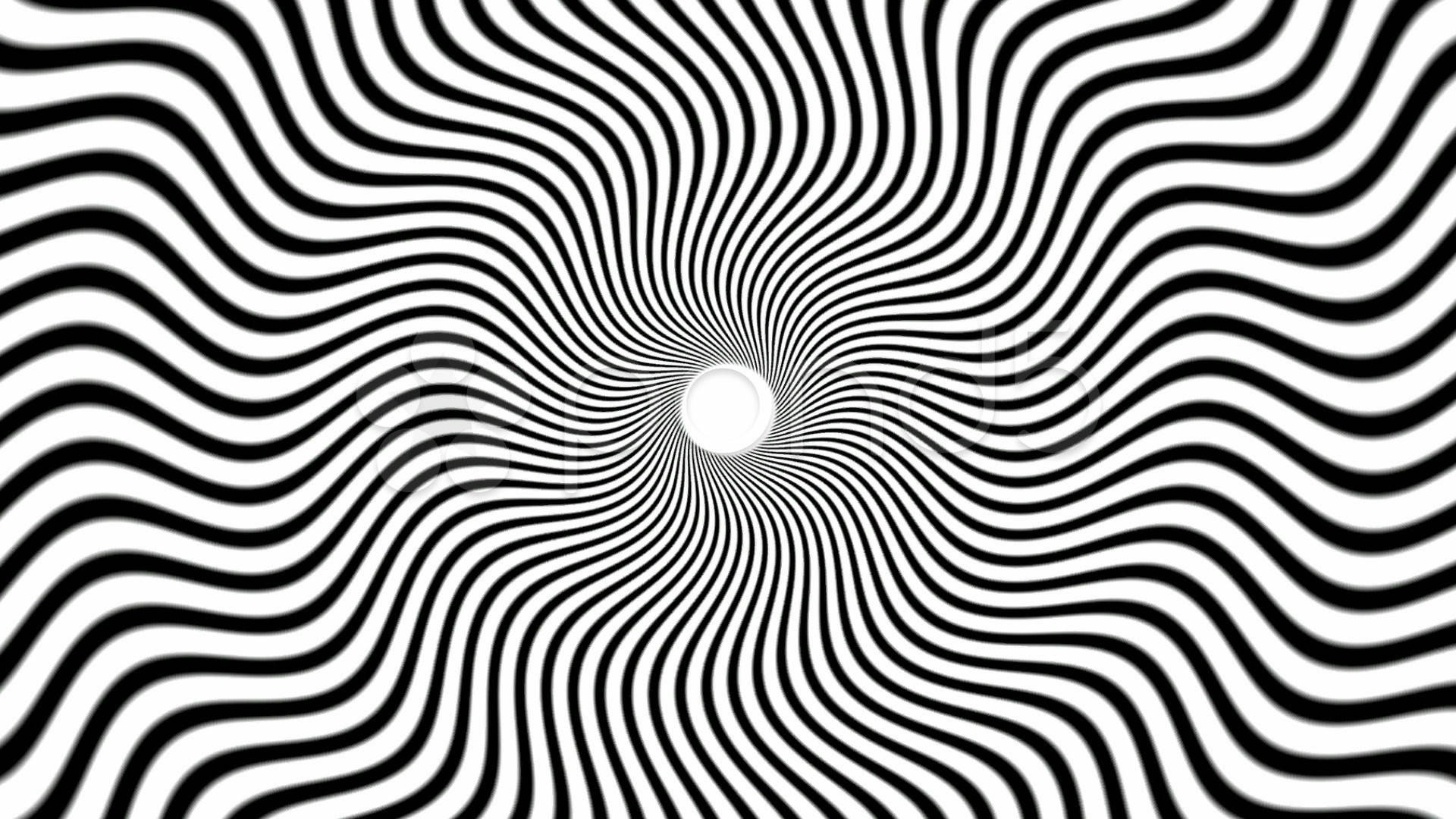 Hvid og sort trippy Wallpapers