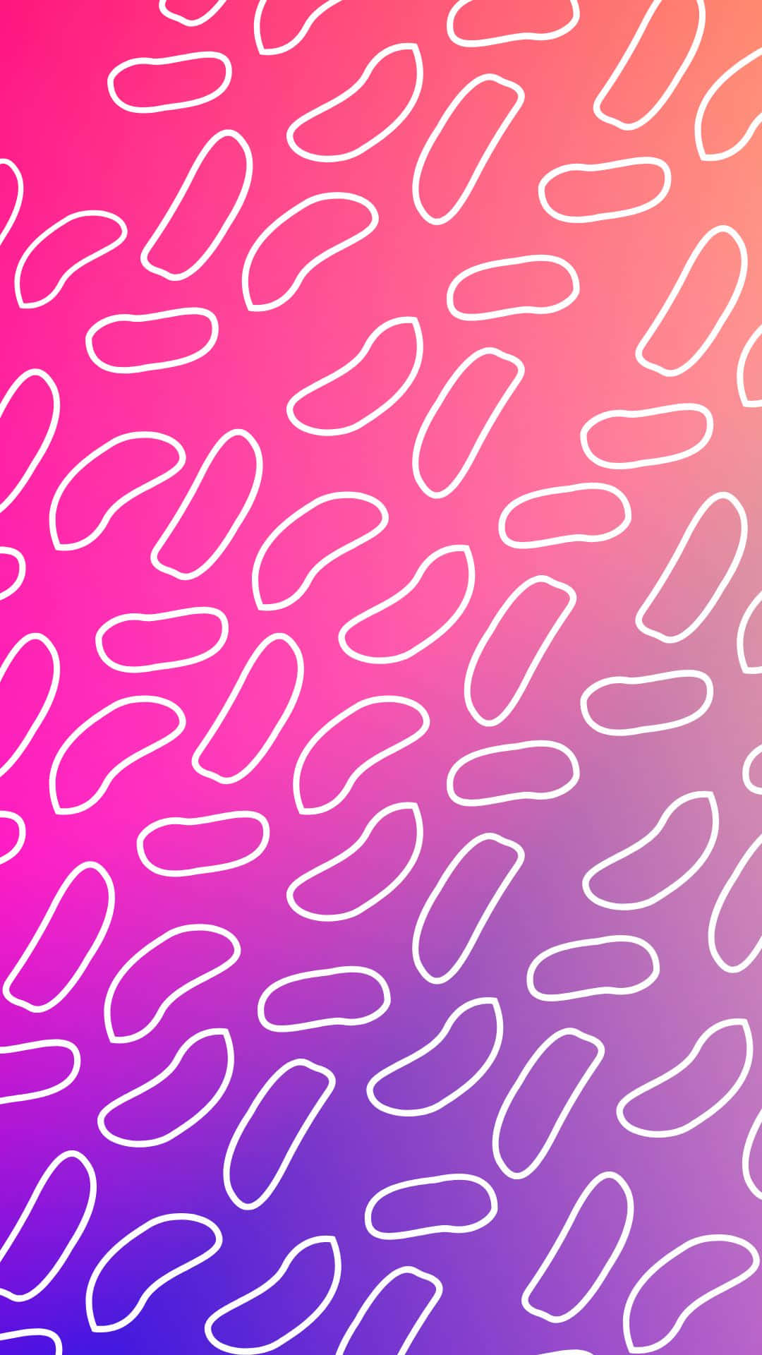 Hvide bønner æstetisk VSCO mønsterbaggrund Wallpapers