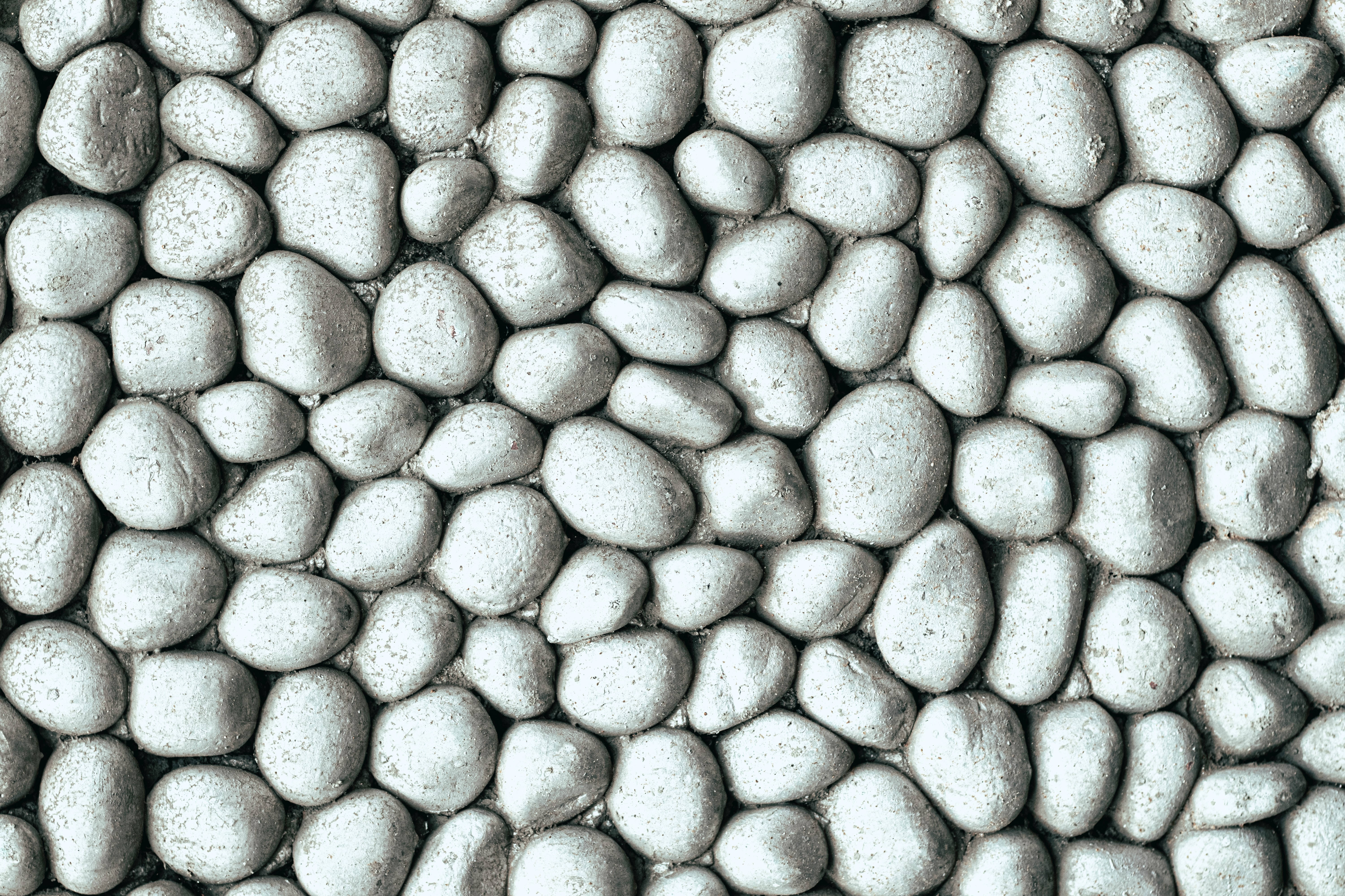 Hvide sten æstetisk mønster Wallpapers