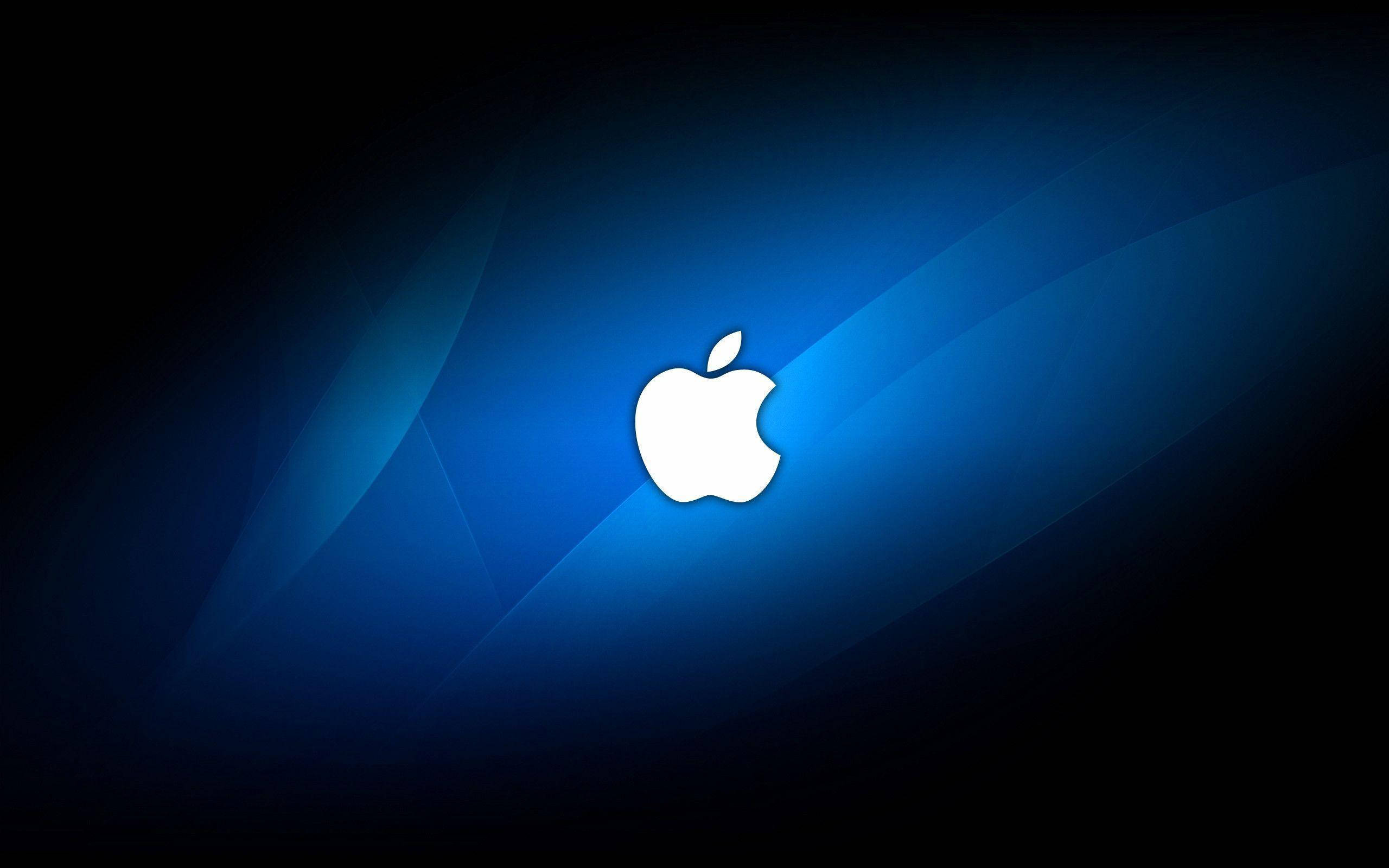 Hvidt Apple-logo 4K Wallpapers