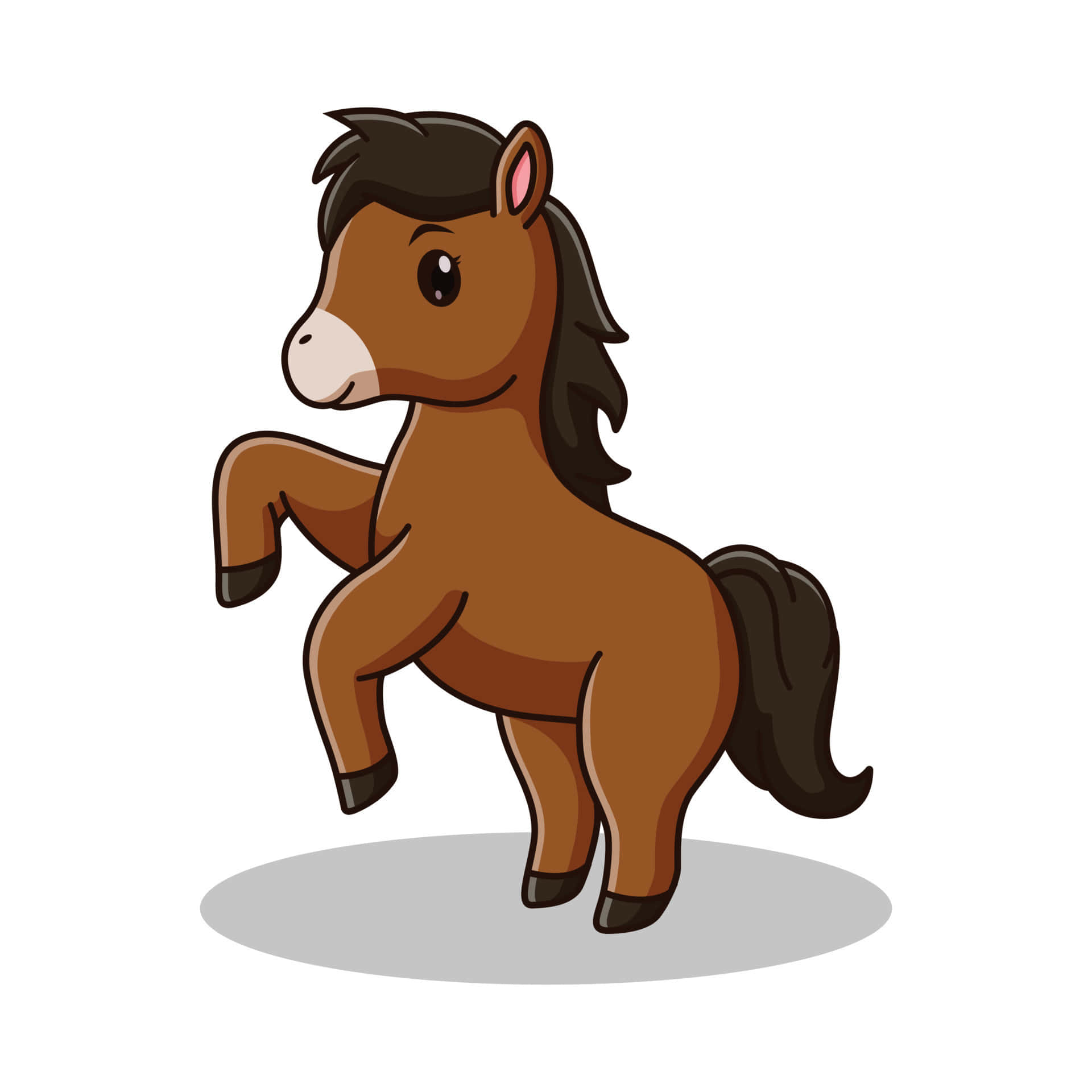 Hvor er denne hest bare sød? Wallpapers