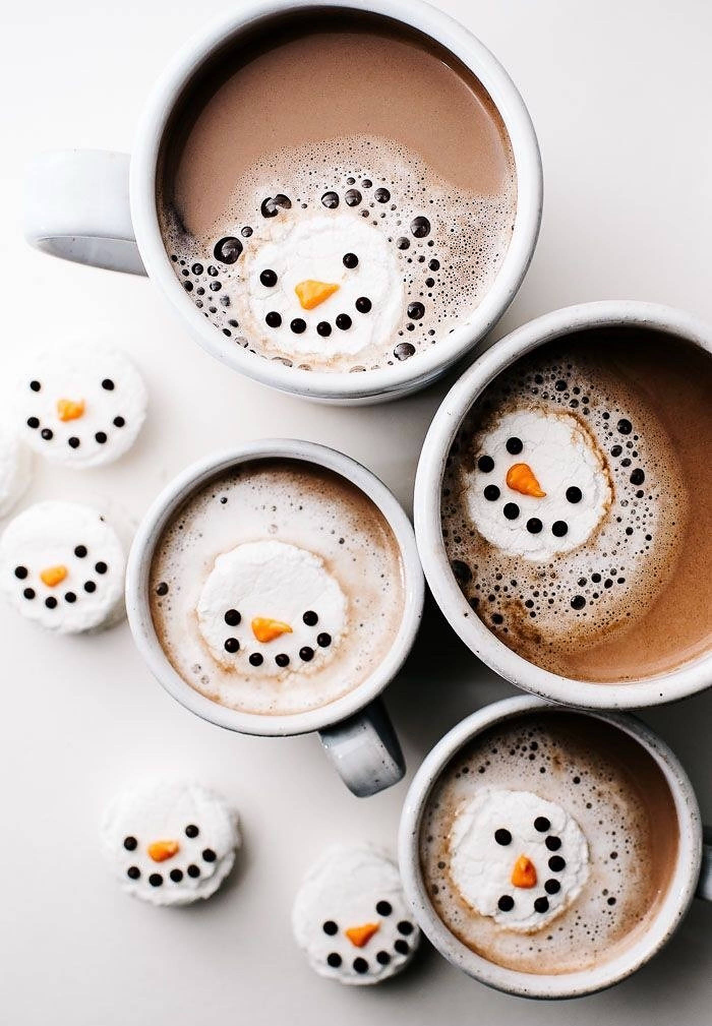 Hygge julestemning snemand drik Wallpapers