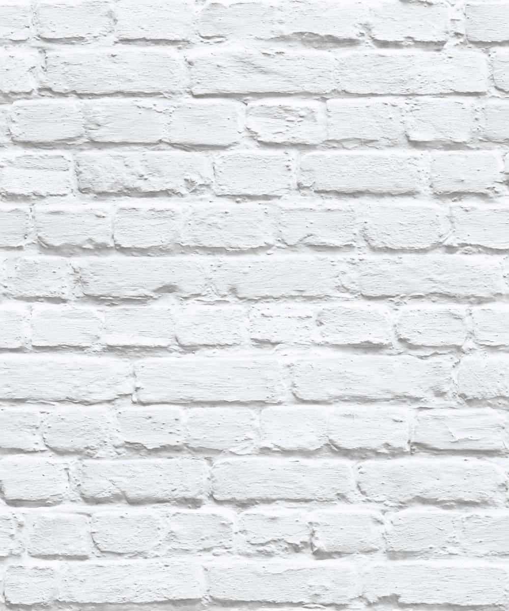 Hyggelig Hvid Malet Murstensvæg Wallpapers