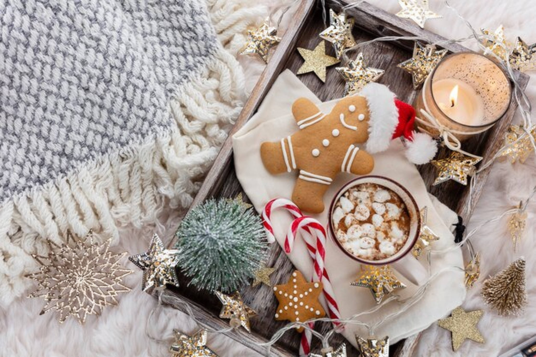 Hyggelig julestemning hat Wallpapers
