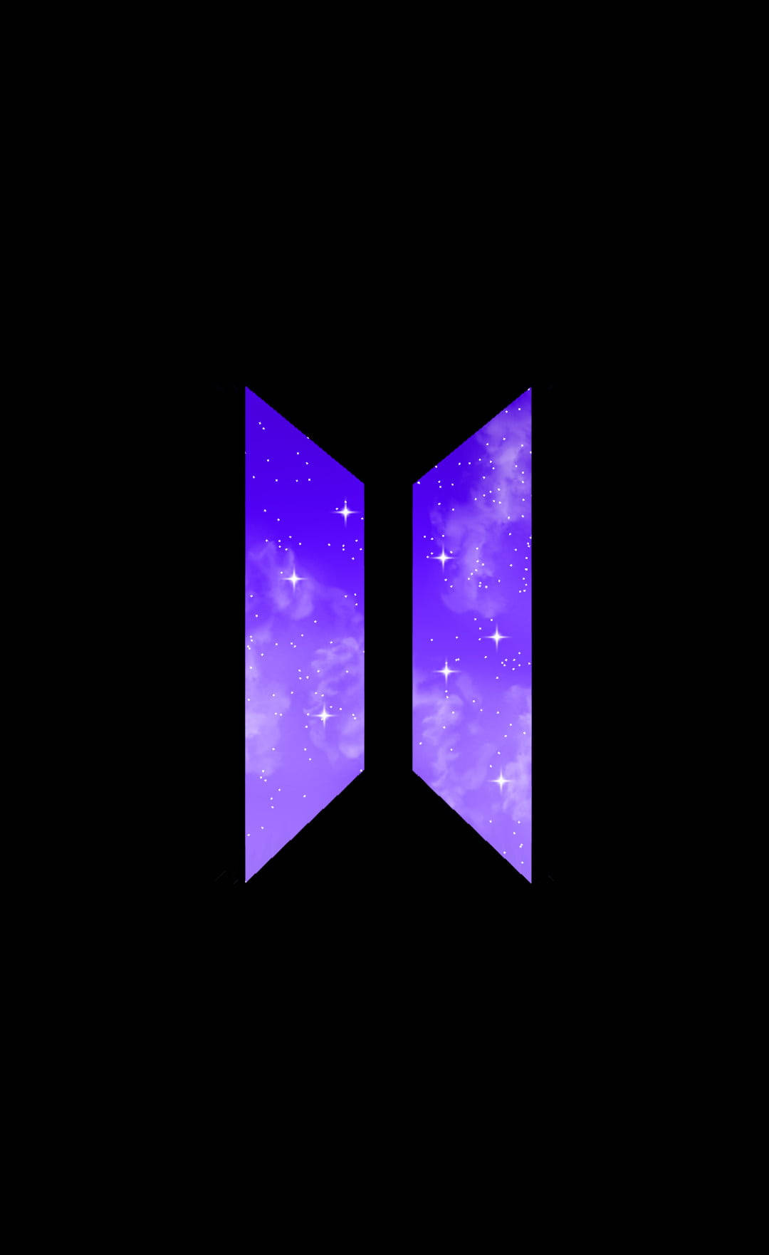 I Purple You med BTS-logo Wallpapers