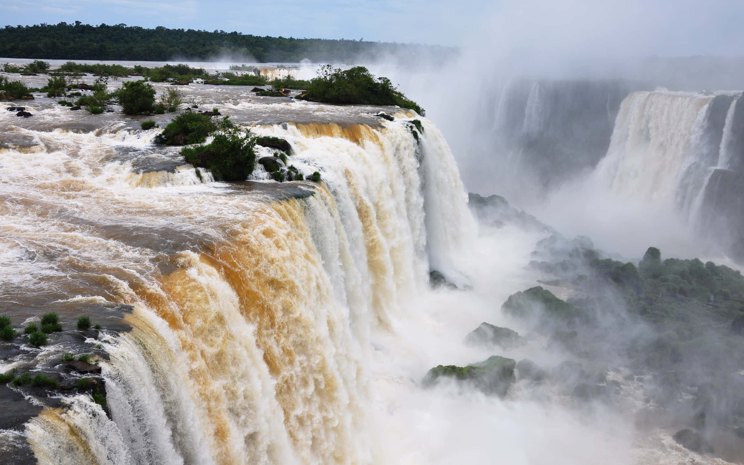 Iguazu-vandfaldet Verdens Syvende Vidunder Wallpapers