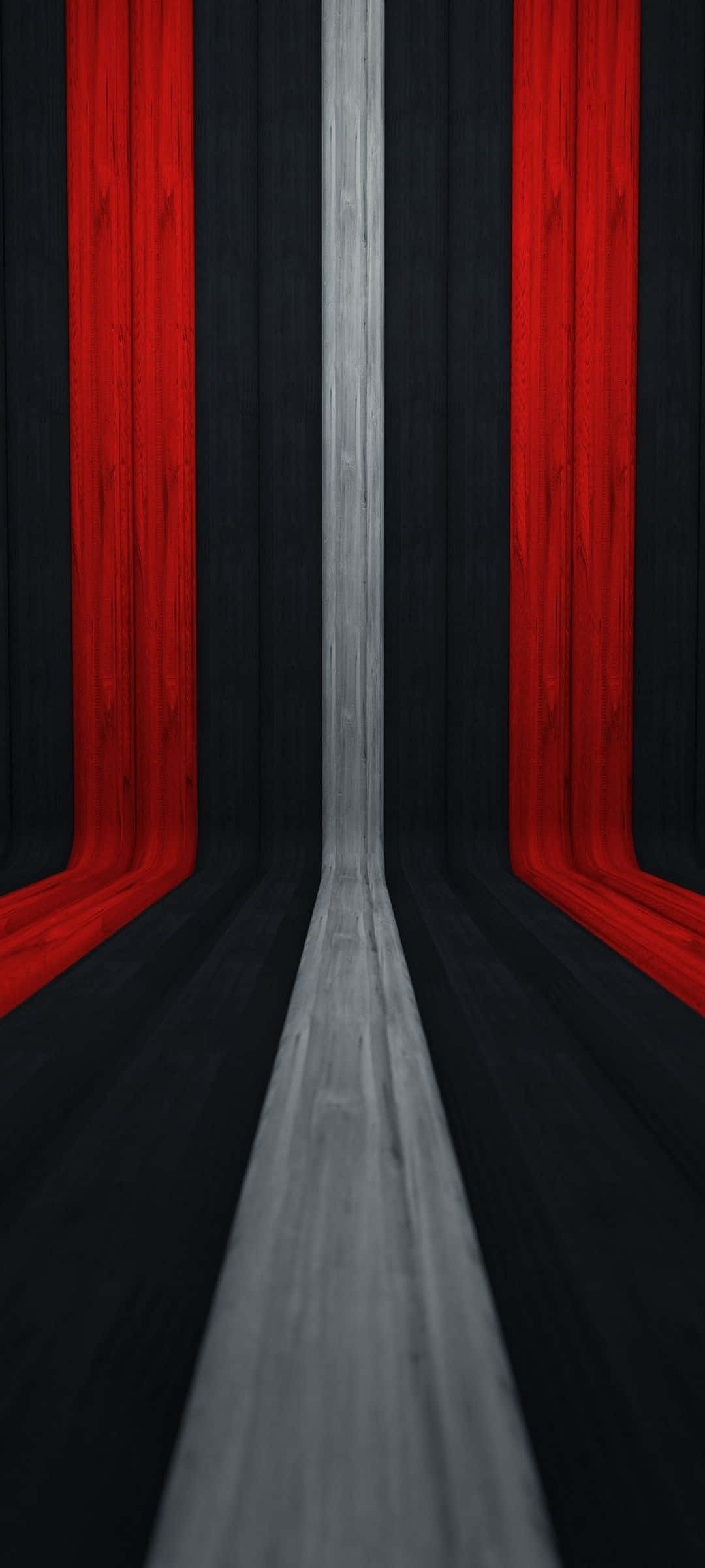 Iøjnefaldende rødt, hvidt og sort abstrakt design Wallpapers