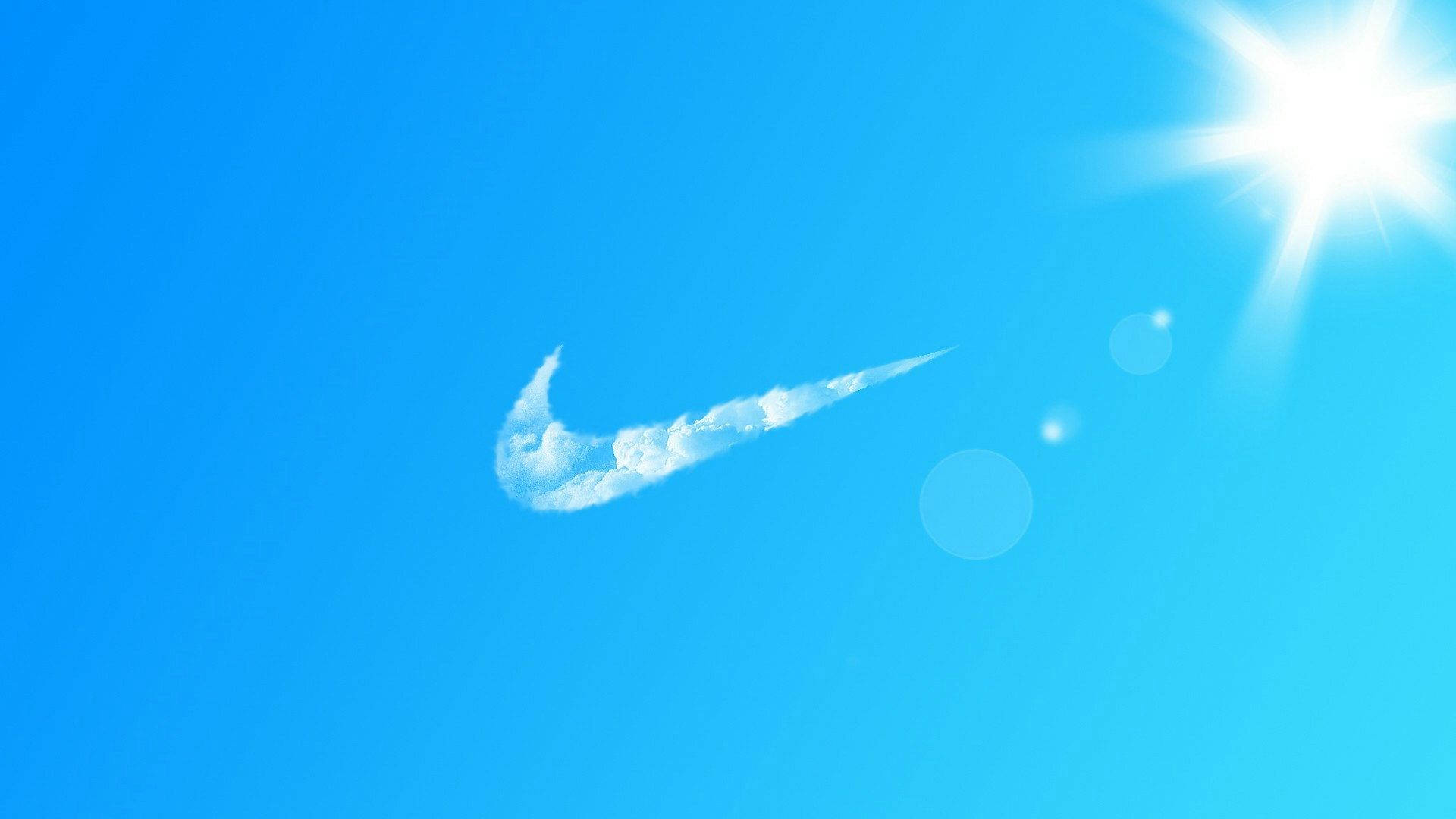 Iøjnefaldende stil med Nike-sneakers Wallpapers
