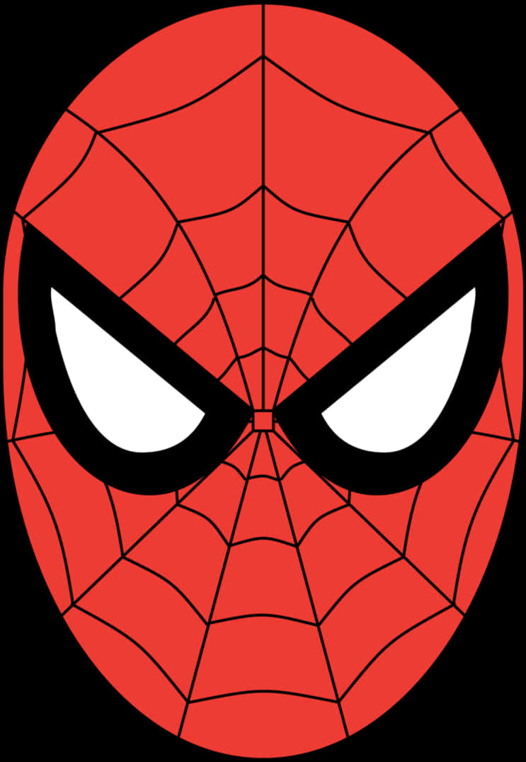 Ikonisk Spiderman-maske grafik Wallpapers