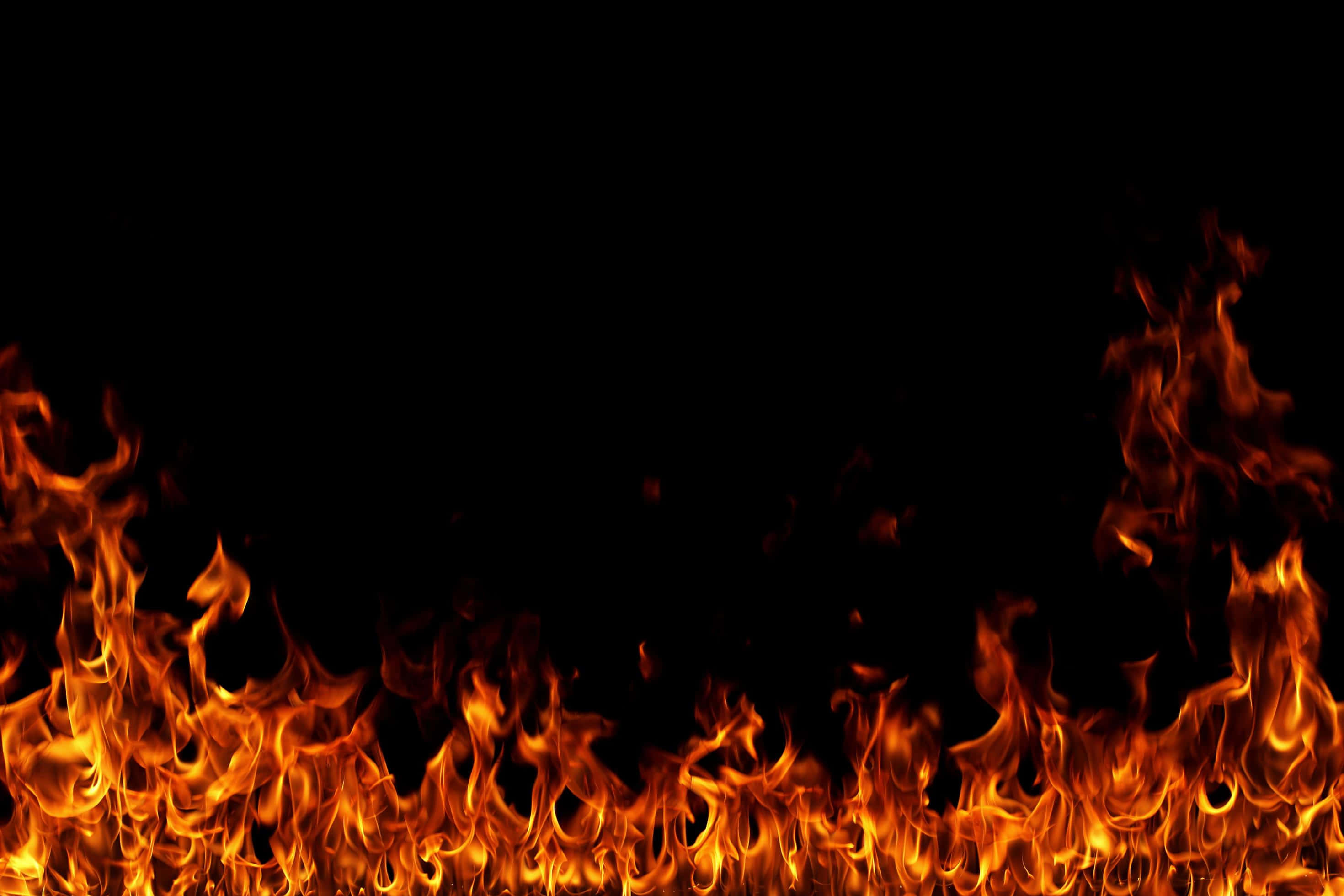 Ildflammebaggrund Wallpapers
