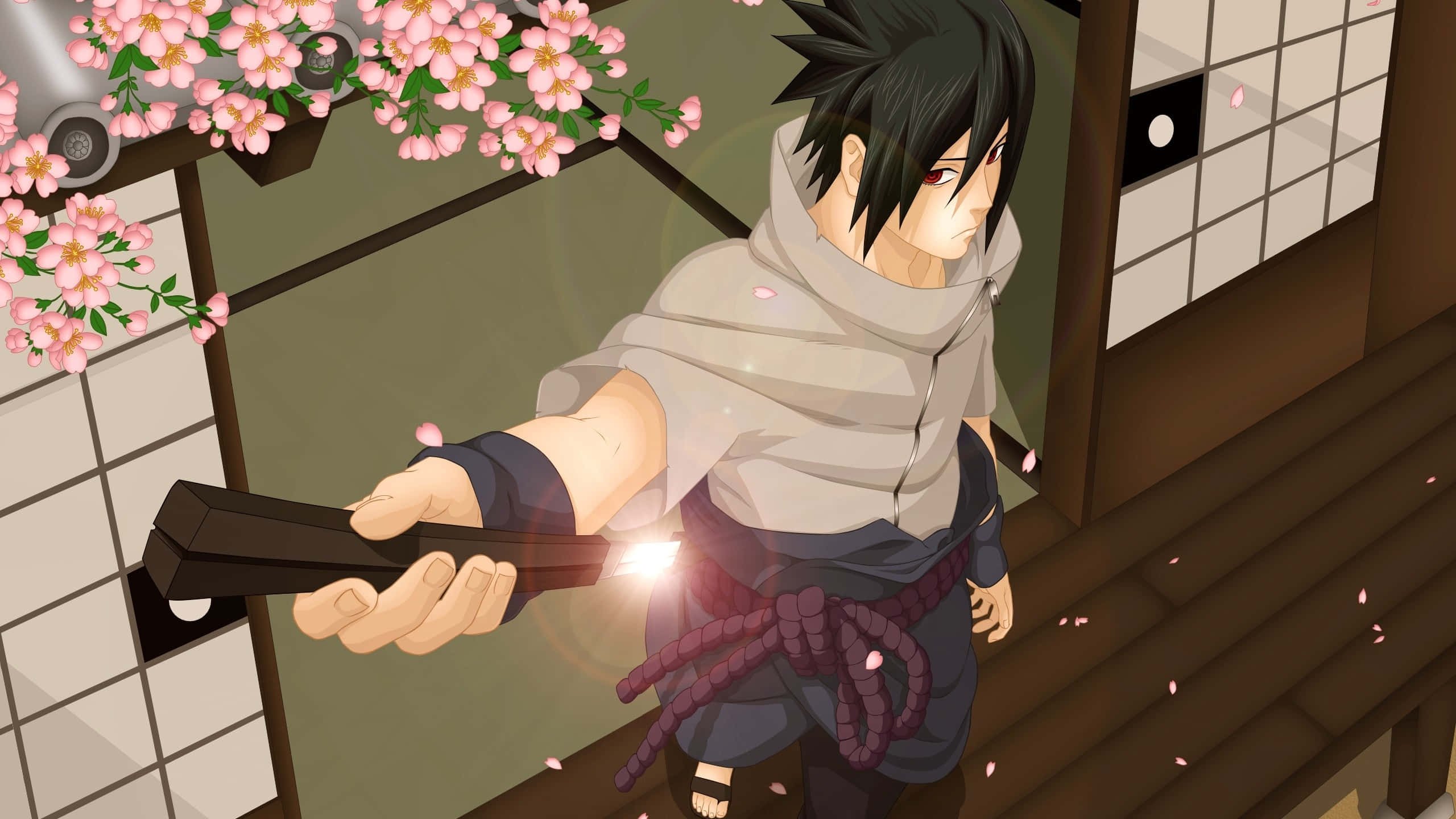 Ildfuld Opgør - Naruto mod Sasuke Wallpapers