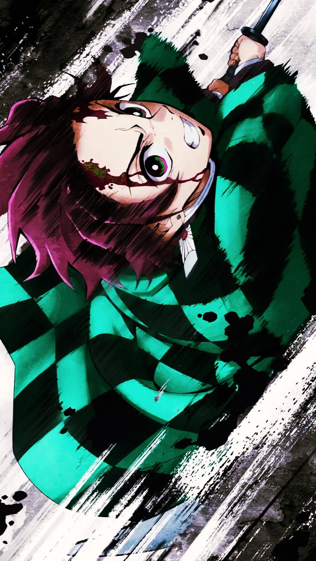 Illustration Demon Slayer Telefon Tanjiro Wallpapers