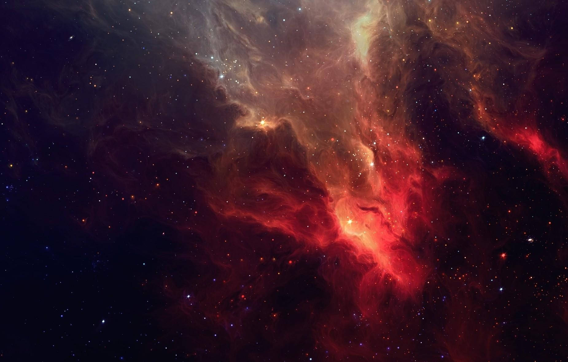 Imponerende galaktiske udsigter Wallpapers