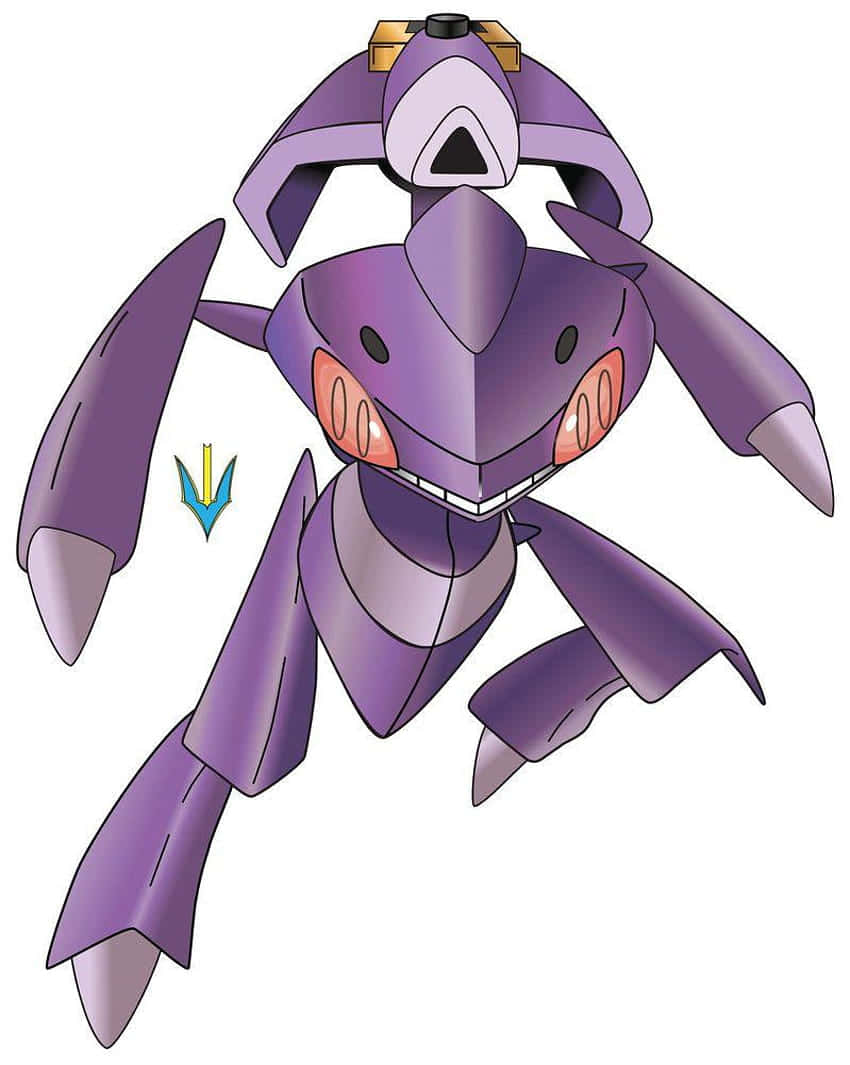 Imponerende Genesect Pokémon illustration Wallpapers
