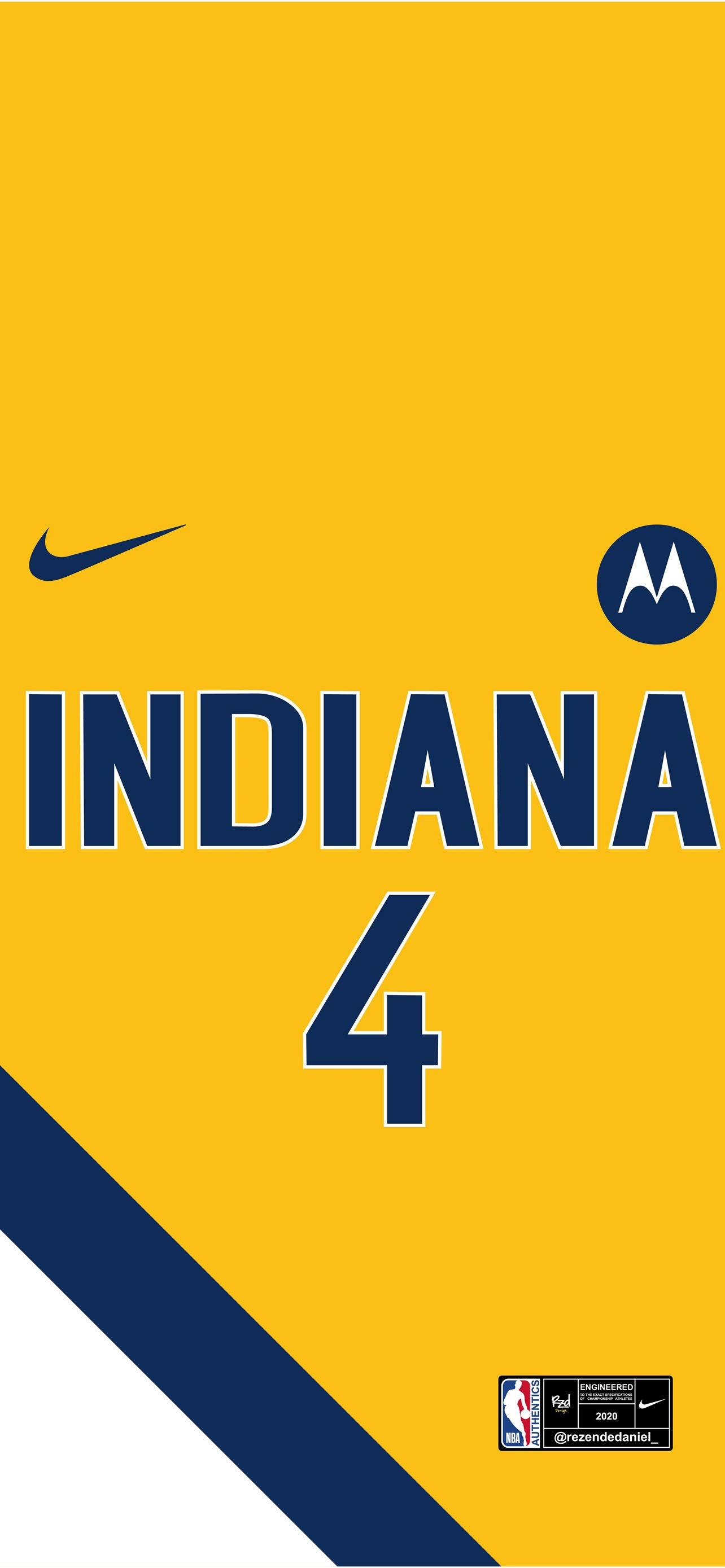 Indiana Pacers vektorkunst-trøje Wallpapers