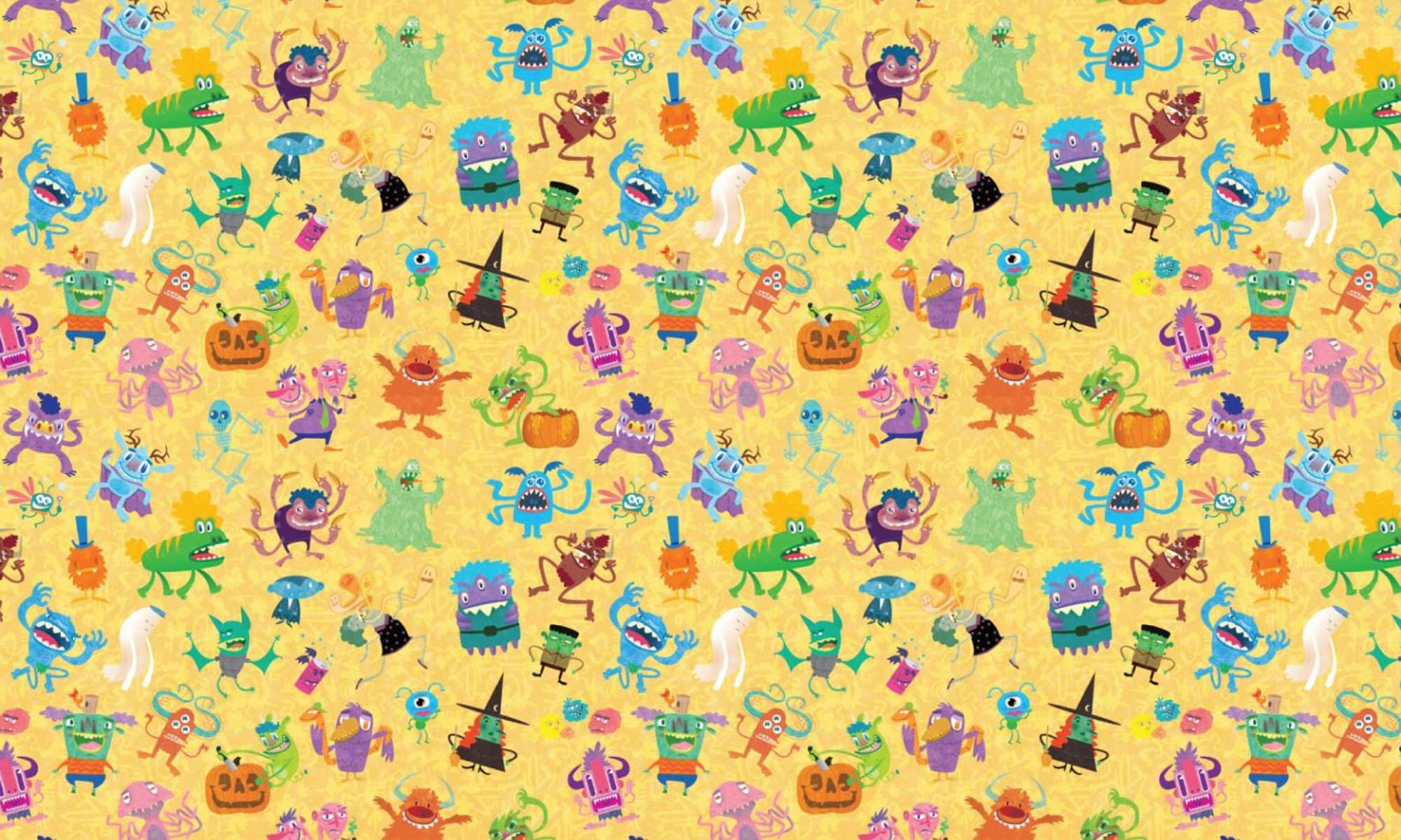 Indie æstetiske tegneserie monstre Wallpapers