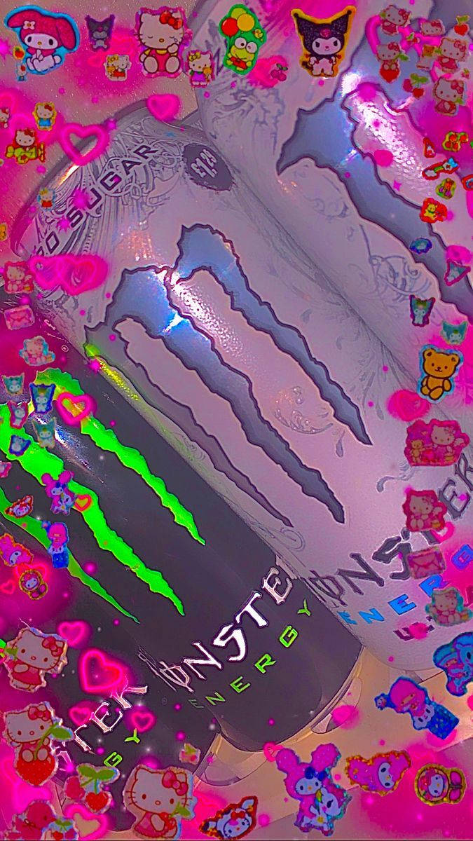 Indie Kid Æstetik Monster Energy Drink Wallpapers