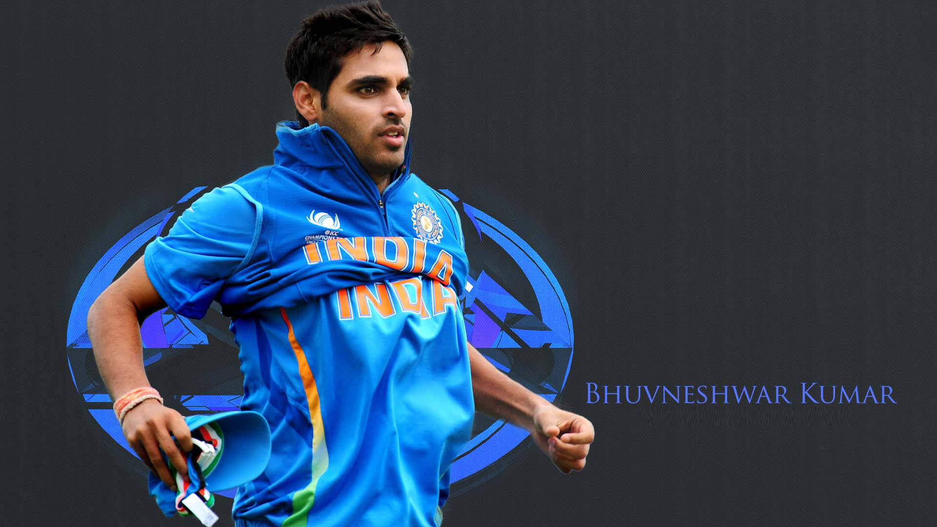 Indisk cricketspiller Bhuvneshwar Kumar Wallpapers