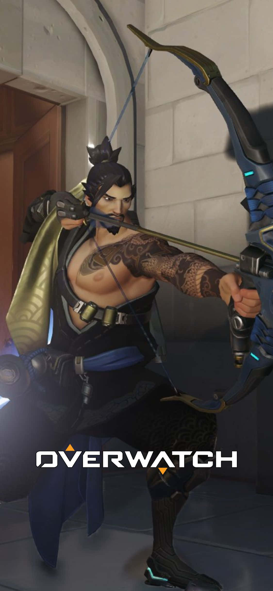 Tag på banen - oplev Overwatchs spændende action på din iPhone X Wallpapers
