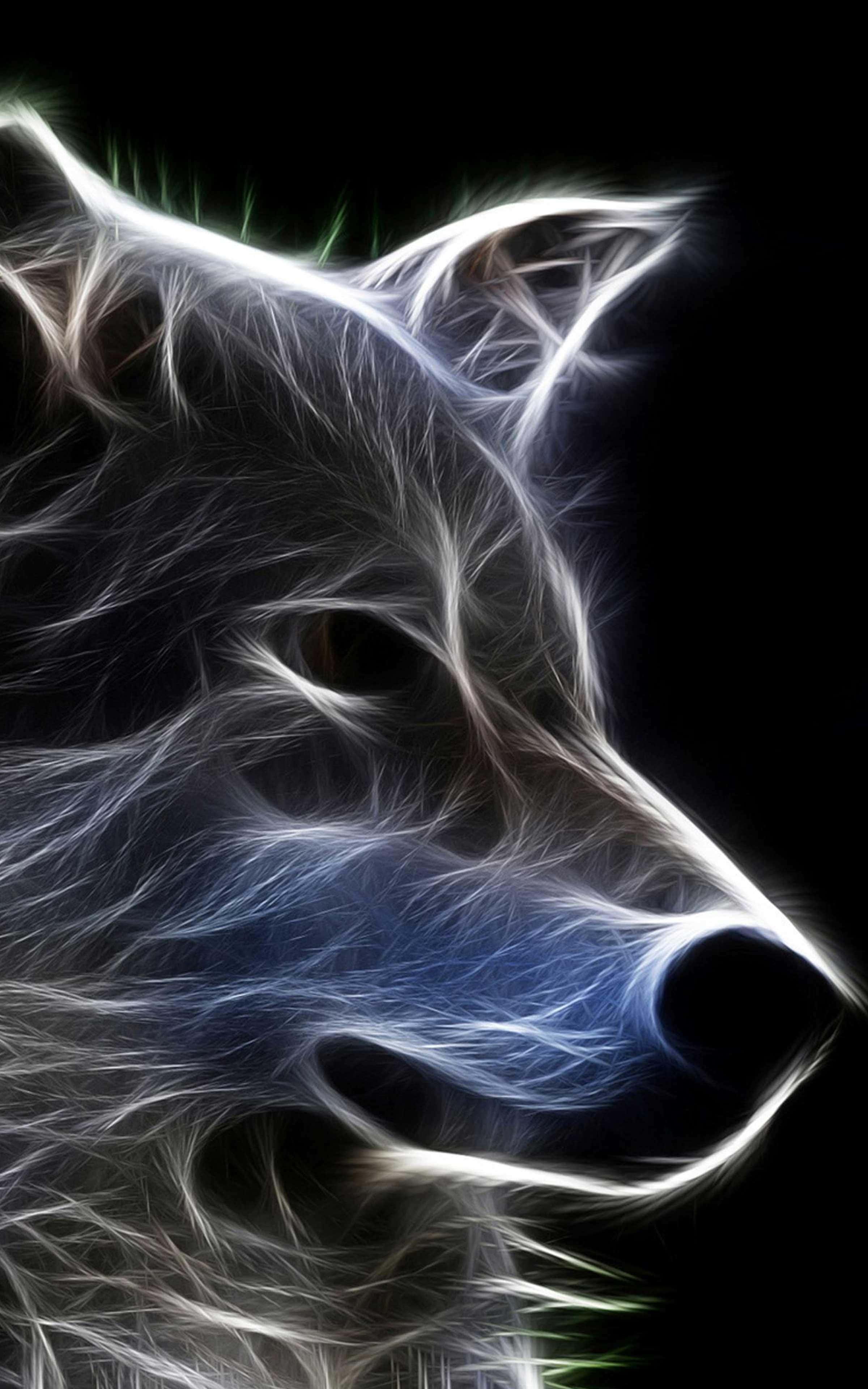 "Ingen frygt: Omfavn din indre seje ulv" Wallpapers