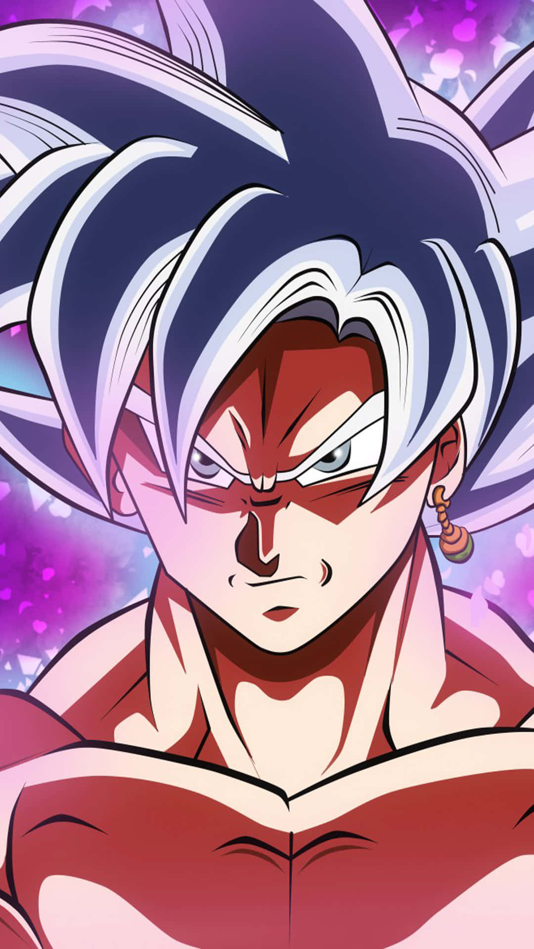 Intens Goku Black i aktion Wallpapers