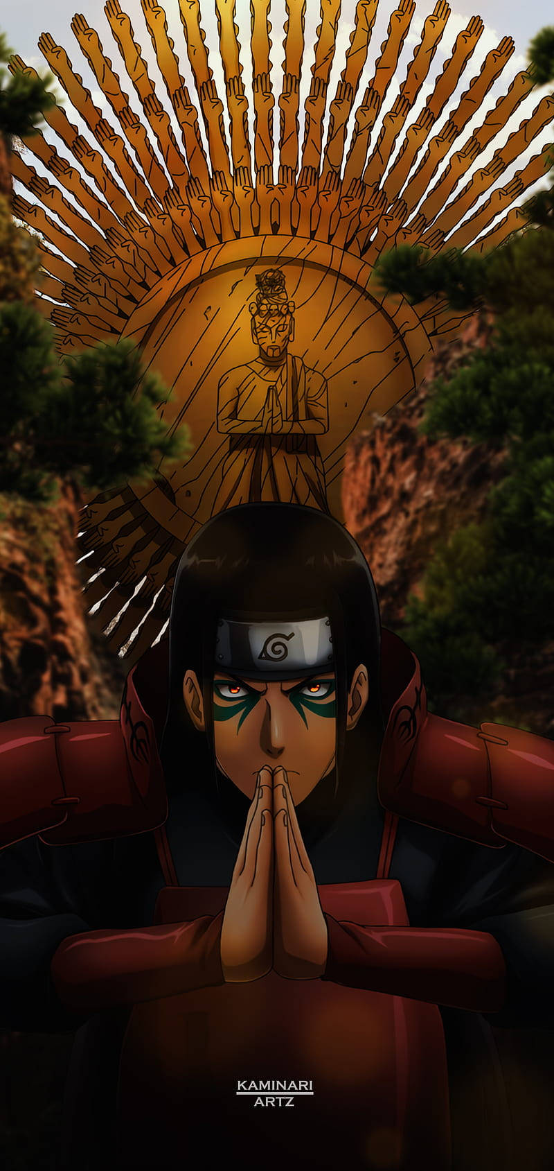 Intens Hashirama telefon fanart Wallpapers