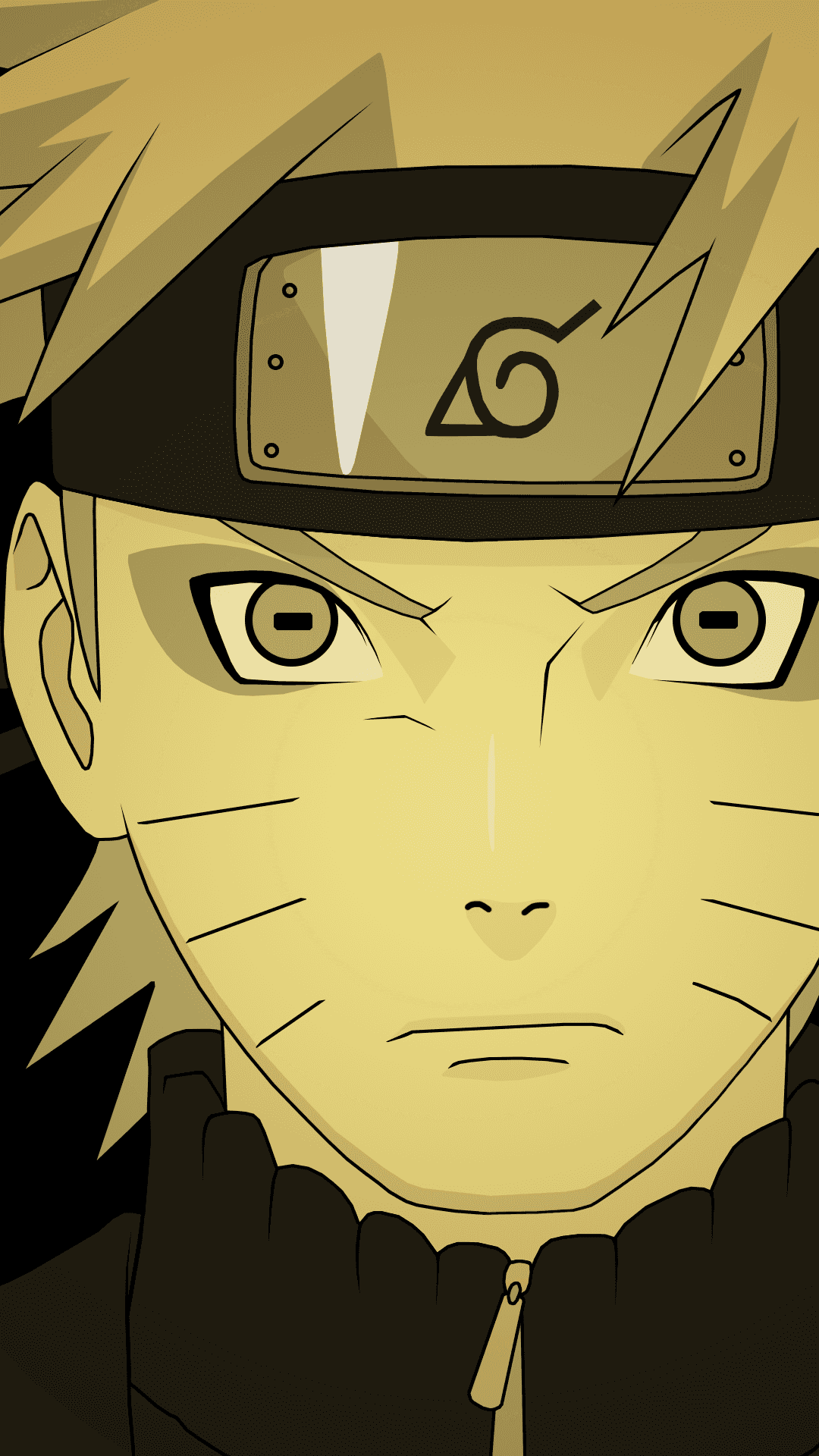 Intense øjne fra Uzumaki Naruto Wallpapers