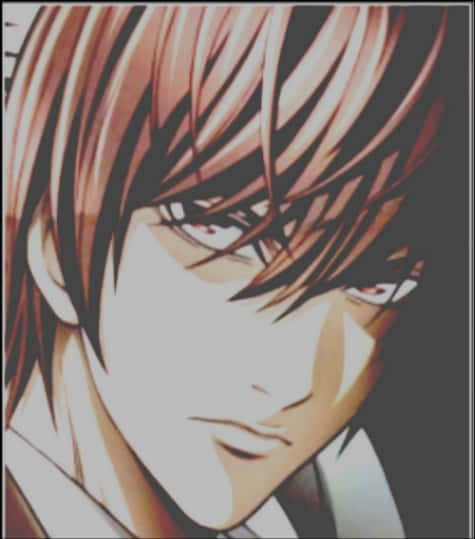 Intenst anime-portræt Wallpapers