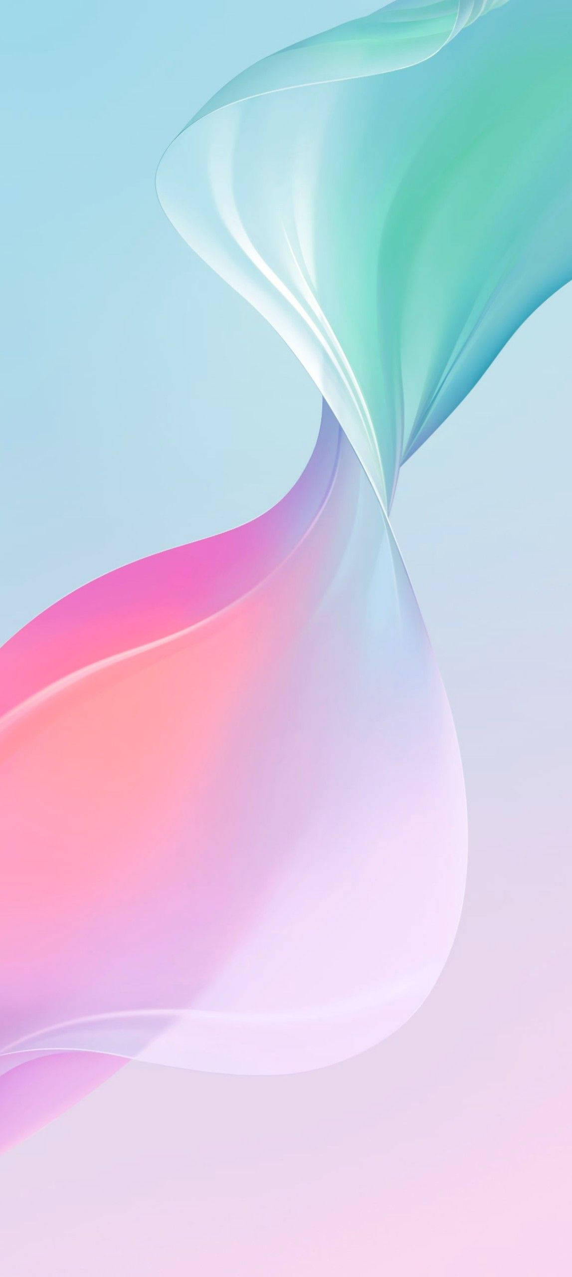 Iøjnefaldende flerfarvet Vivo V20 bånddesign Wallpapers