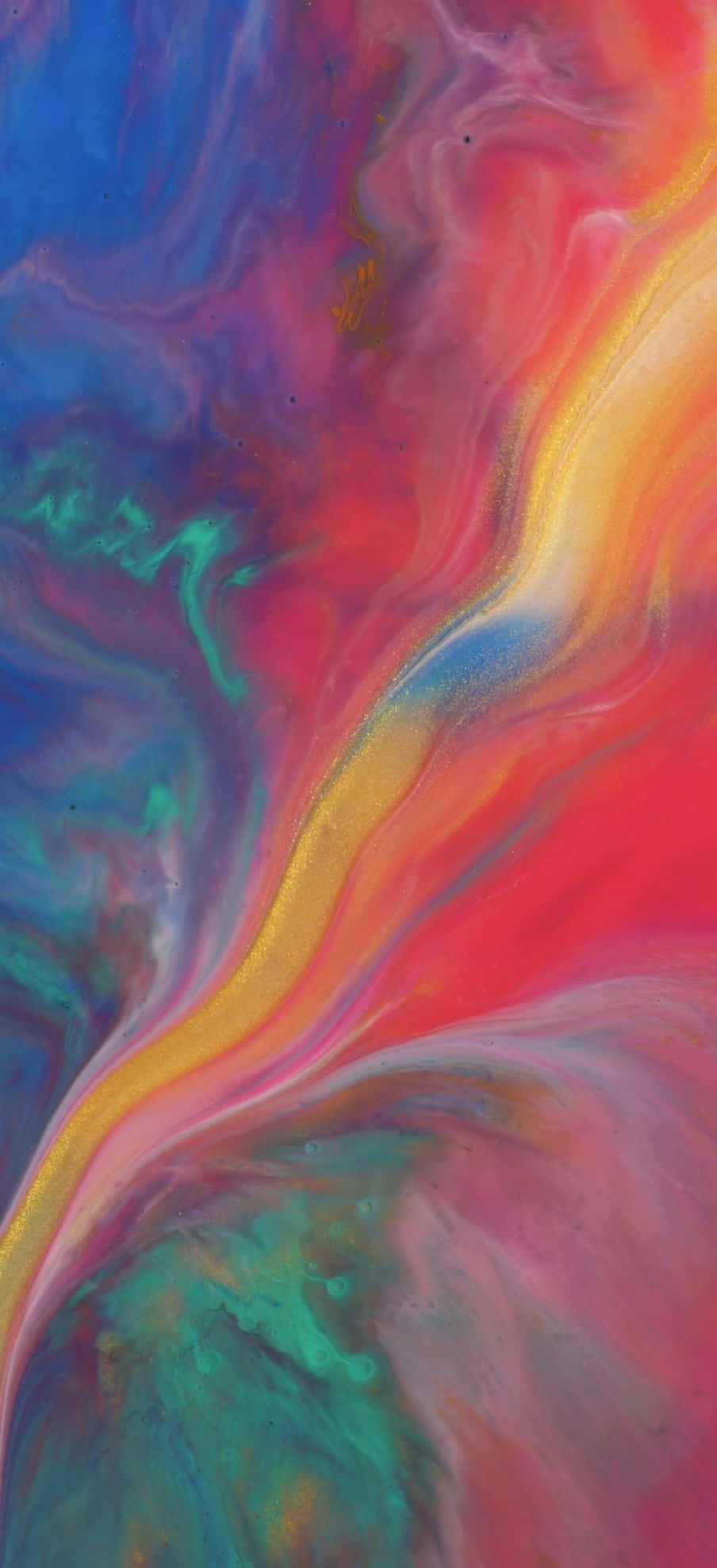 iOS 1 Stribende lysmaleri Wallpapers