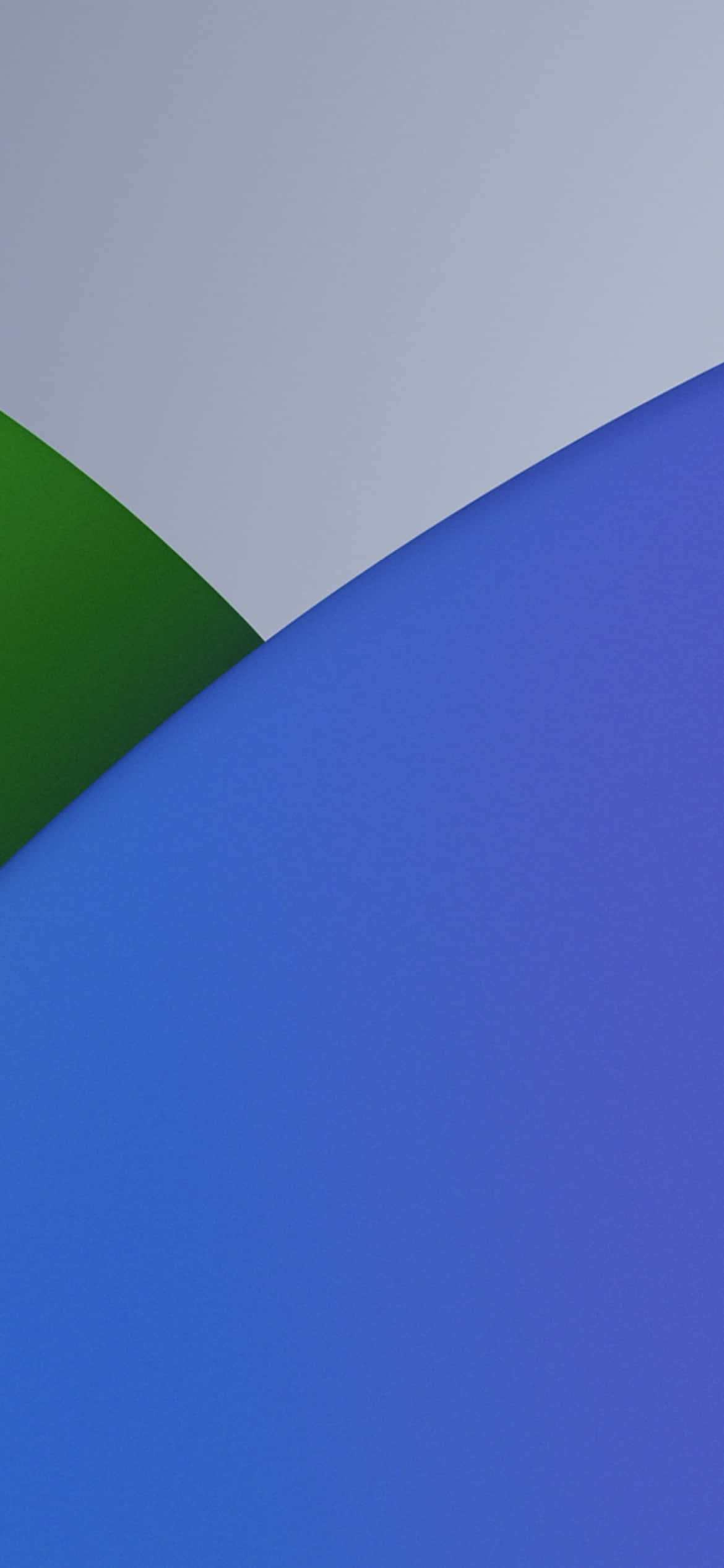 iOS 13 Blå Cirkel Baggrund Wallpapers