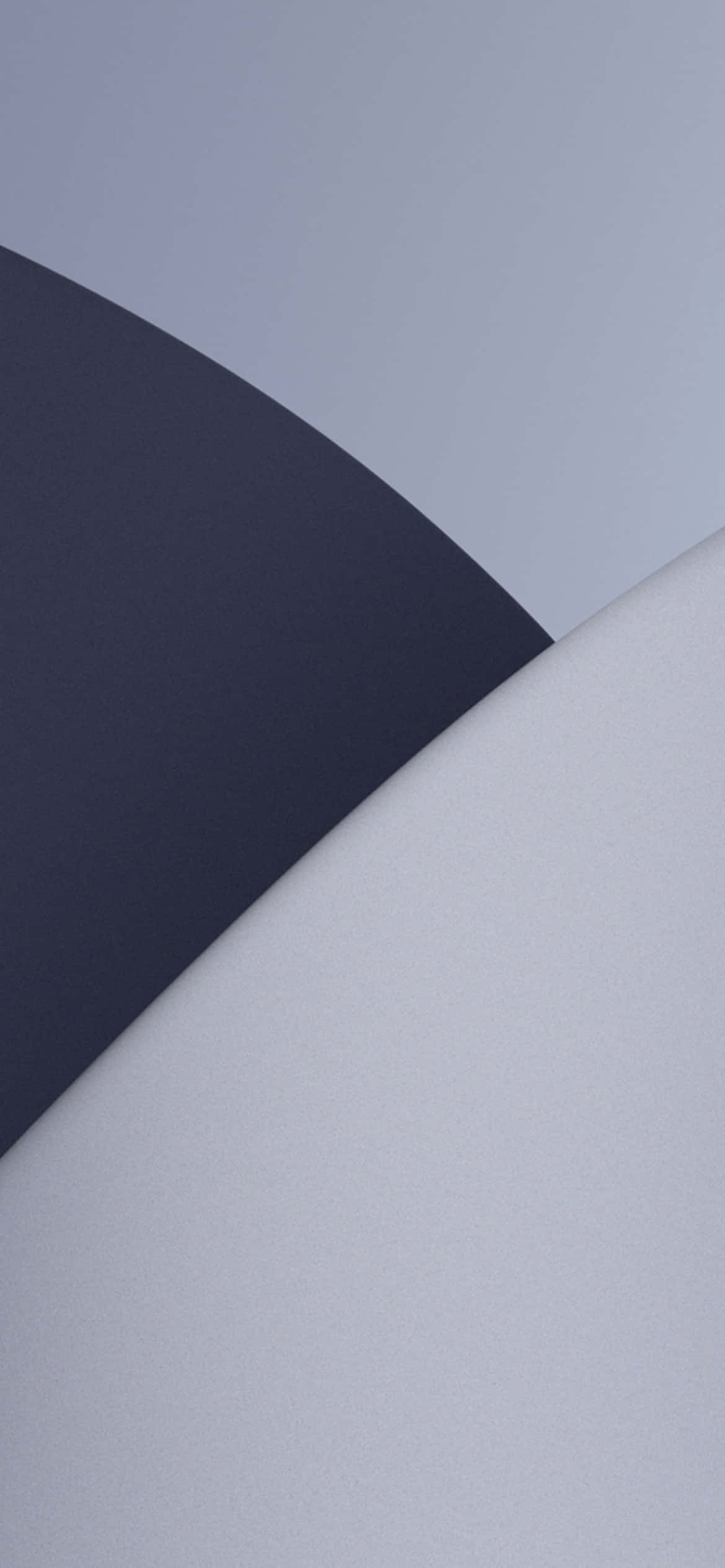 iOS 13 grå cirkel baggrund Wallpapers
