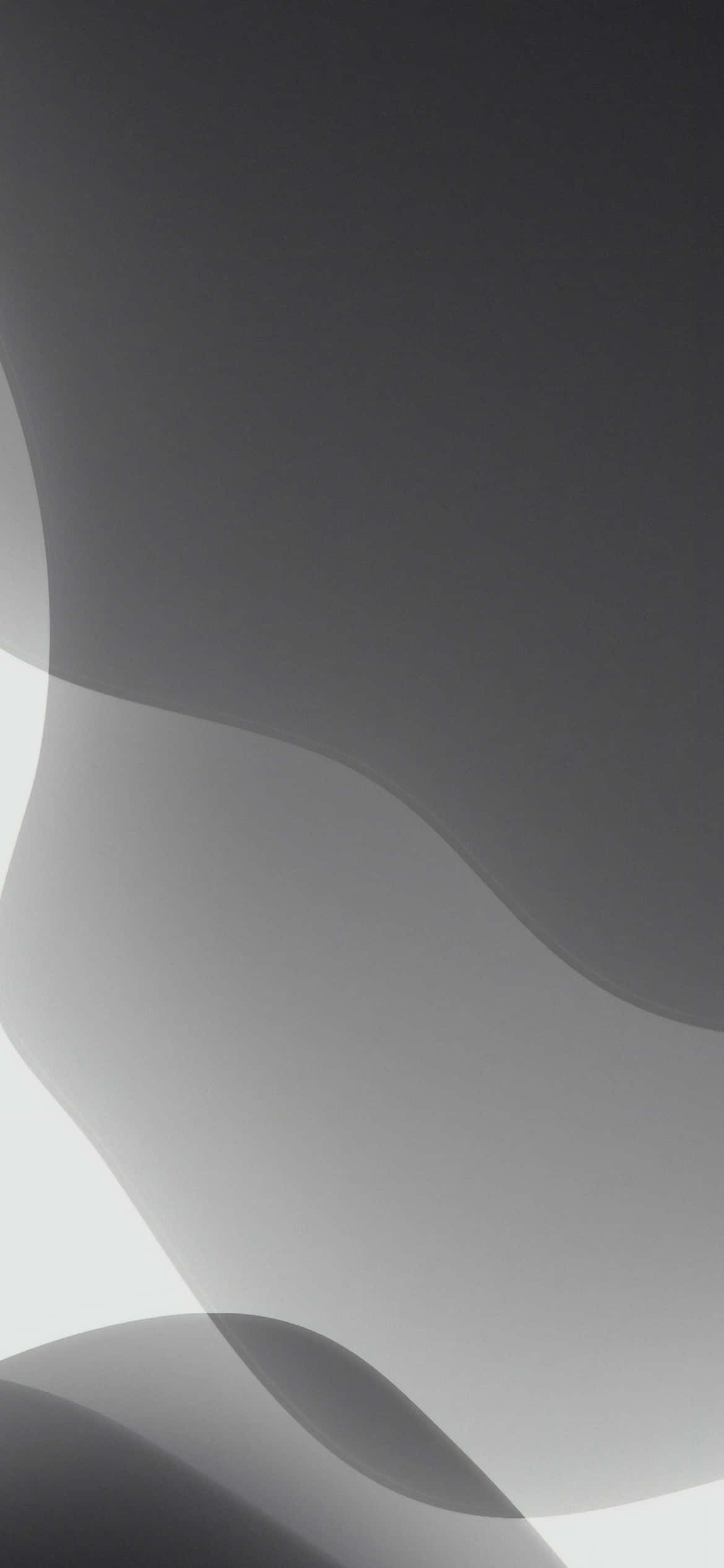 iOS 13 lysegrå abstrakt baggrund Wallpapers