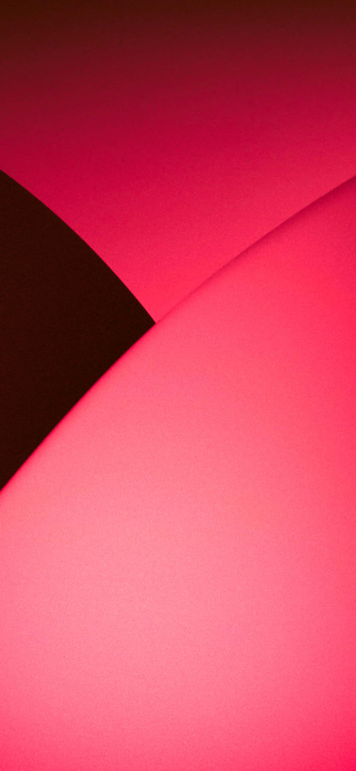 iOS 13 overlappende lyserøde cirkelbaggrund Wallpapers