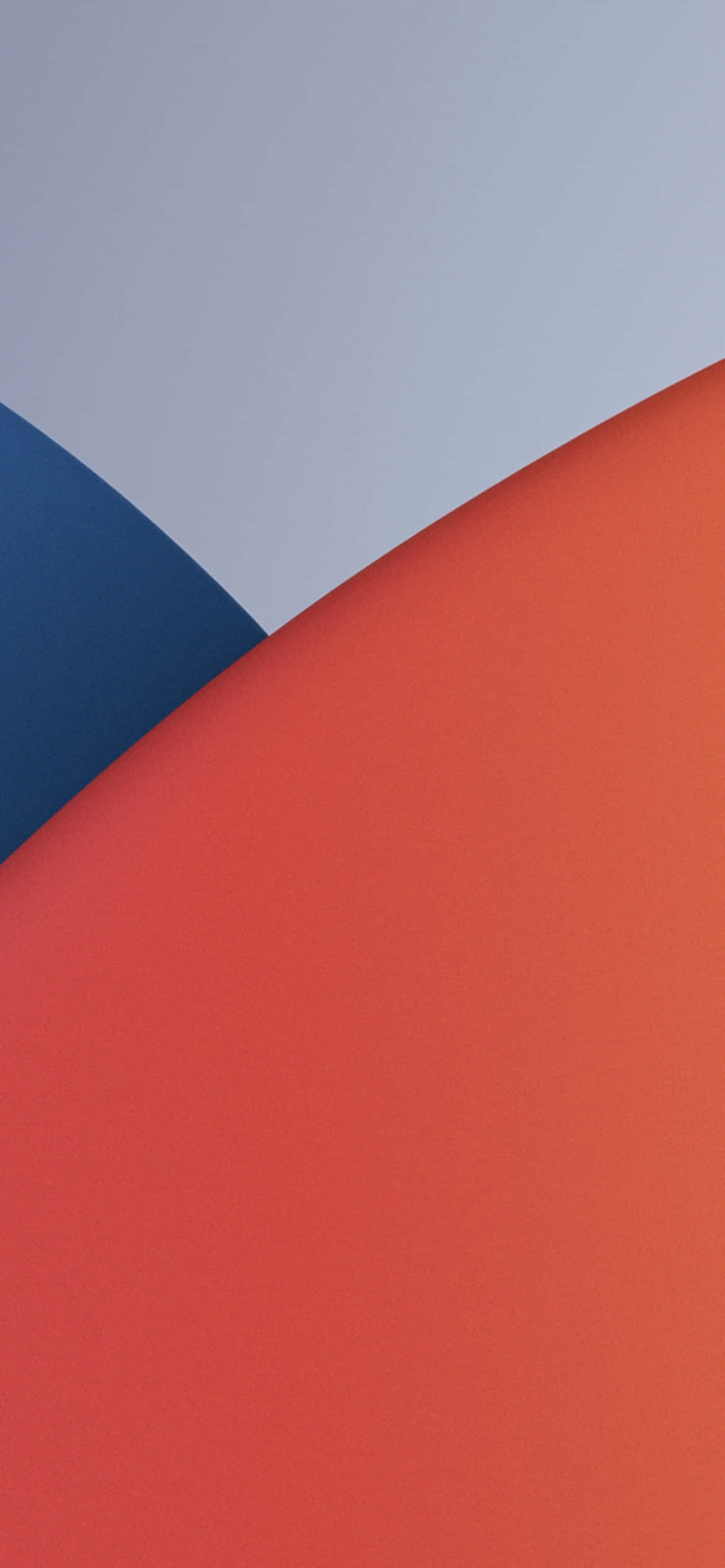 iOS 13 overlappende cirkelbaggrund Wallpapers