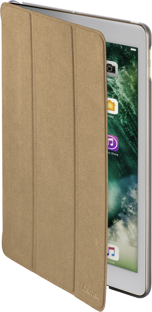 iPad Pro med brunt smart cover Wallpapers
